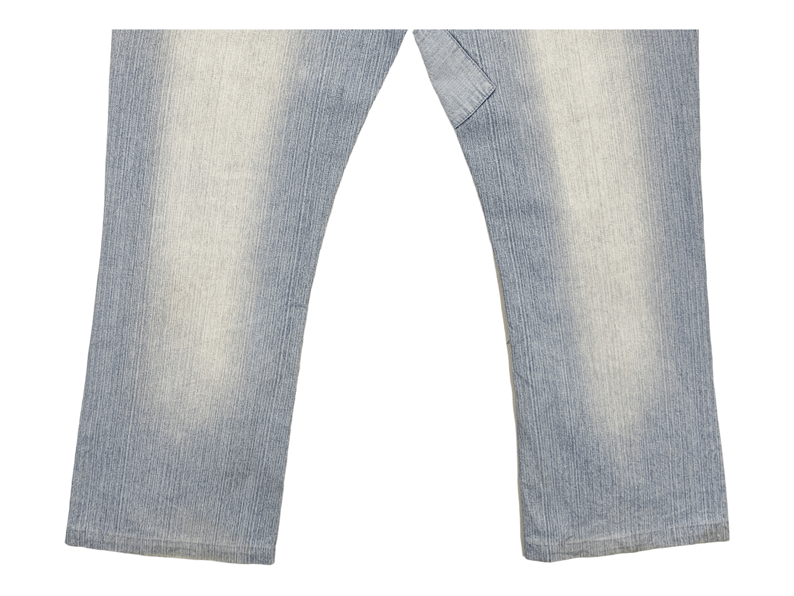Other John F Gee Patchwork Jeans Hip Hop Skateboards Loose Pants Size US 35 - 8 Thumbnail