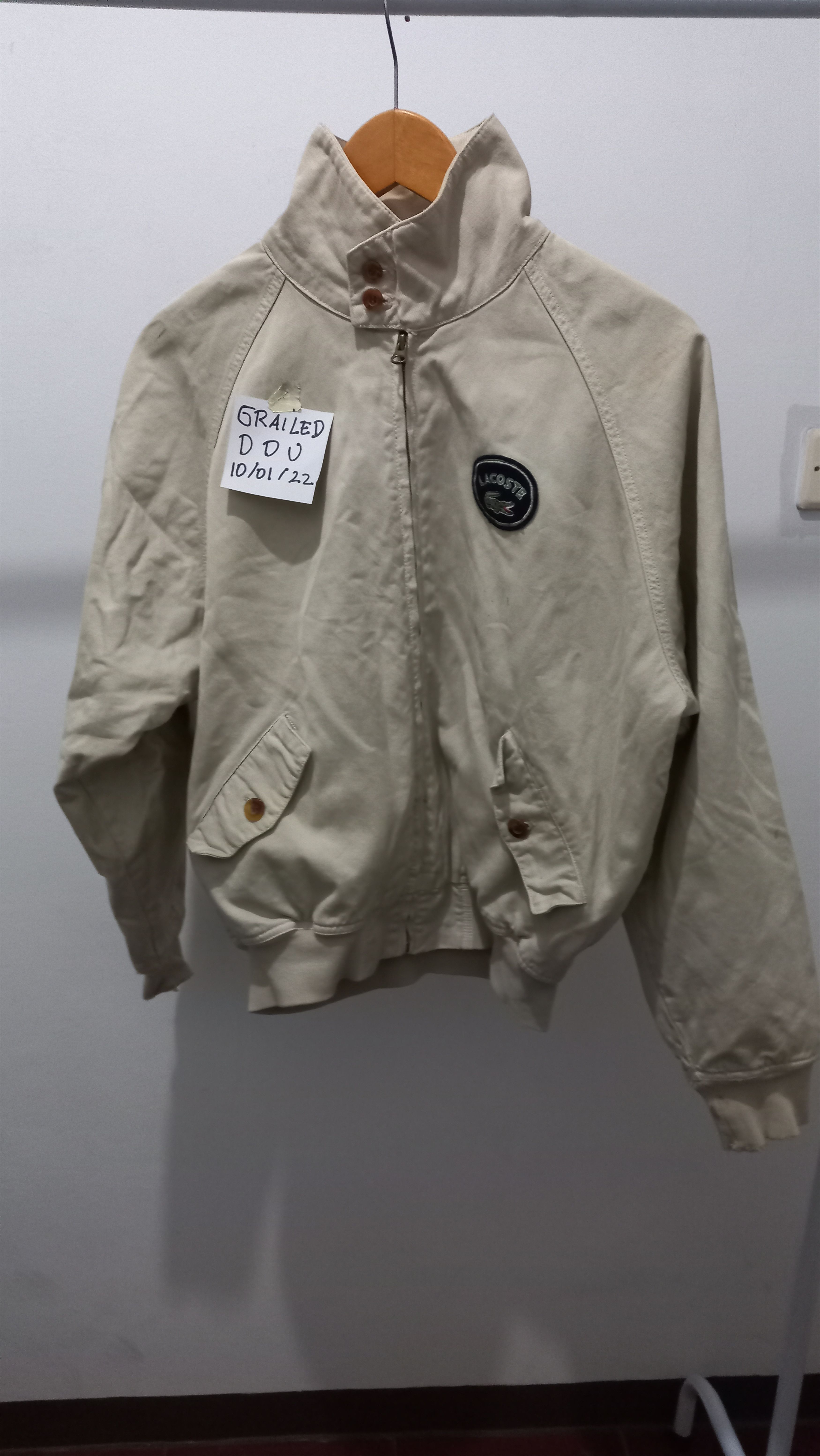 Vintage Lacoste Harrington 90s Jacket