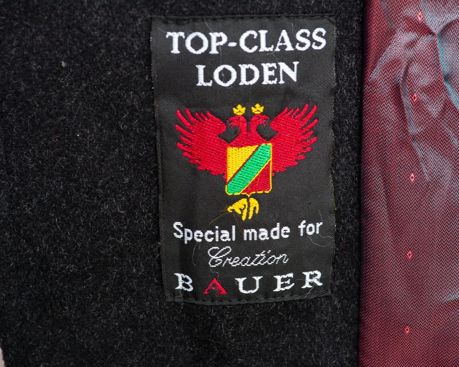 Other Loden Wool Coat Jacket Overcoat Green Long Burgundy Lining Size XL / US 12-14 / IT 48-50 - 7 Thumbnail