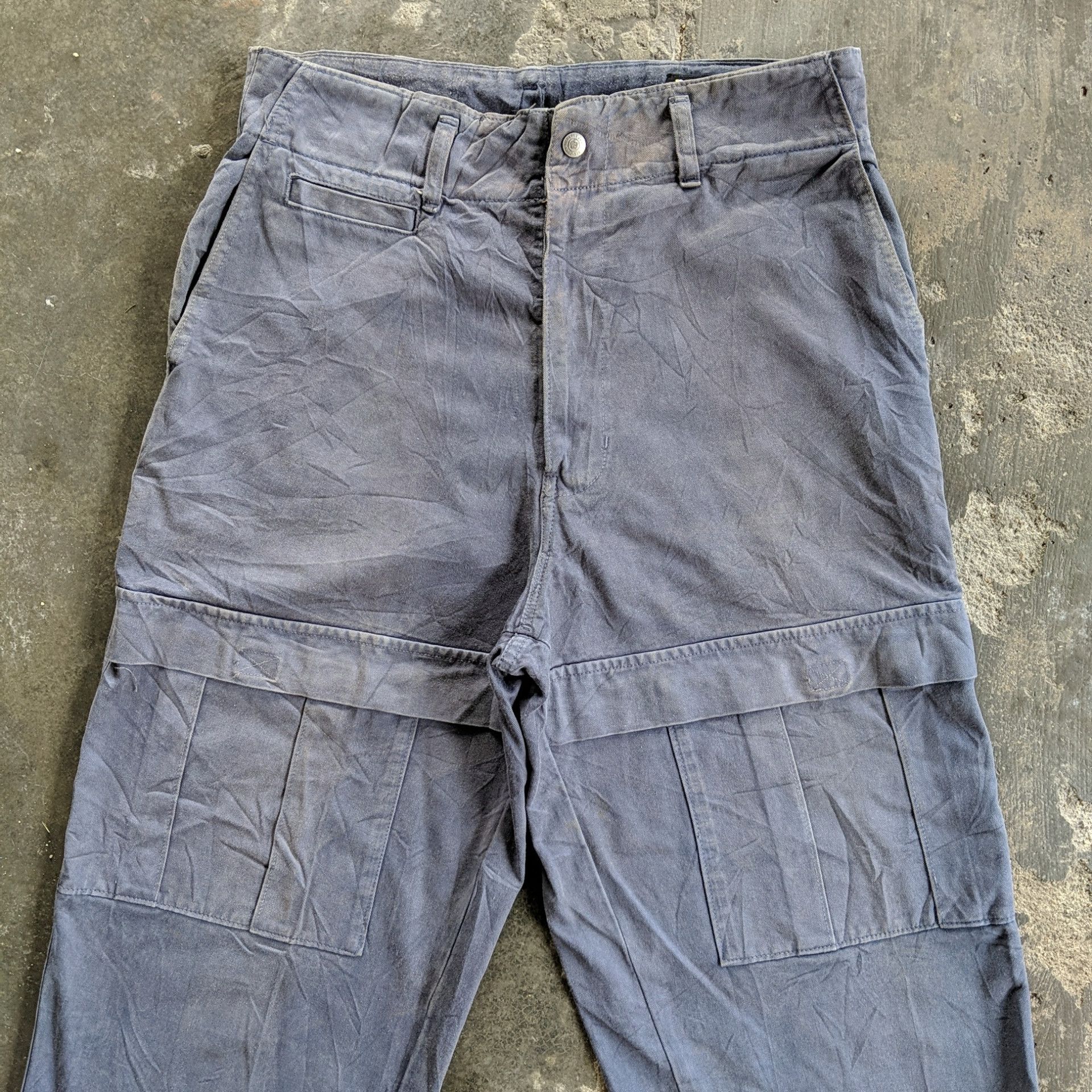 Japanese Brand W31💥Vintage Big John Spana Workwear Big Pocket Pants Size US 31 - 2 Thumbnail