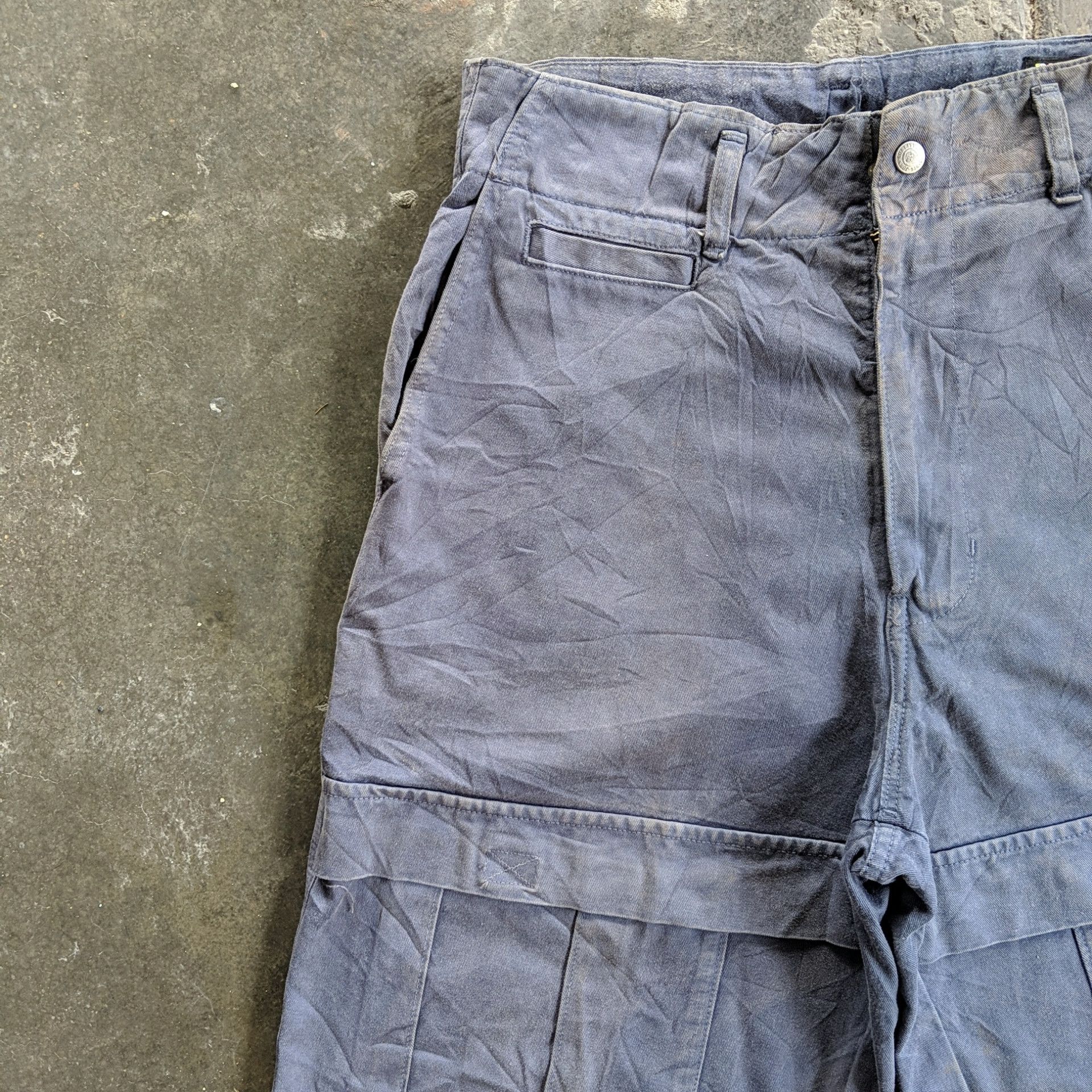 Japanese Brand W31💥Vintage Big John Spana Workwear Big Pocket Pants Size US 31 - 3 Thumbnail