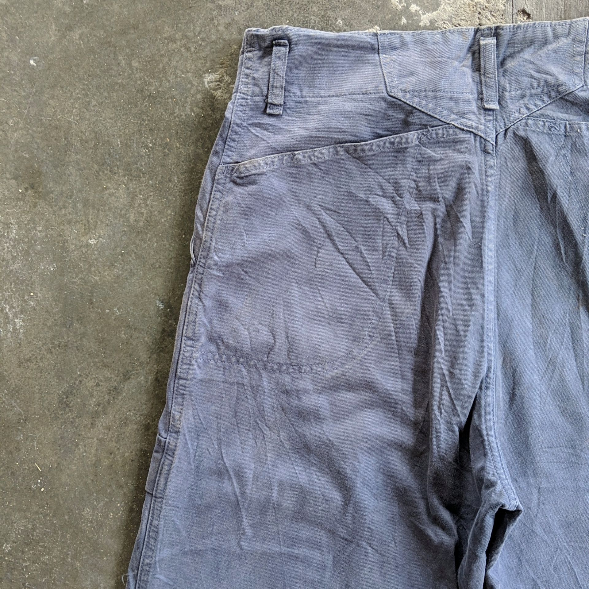 Japanese Brand W31💥Vintage Big John Spana Workwear Big Pocket Pants Size US 31 - 12 Thumbnail