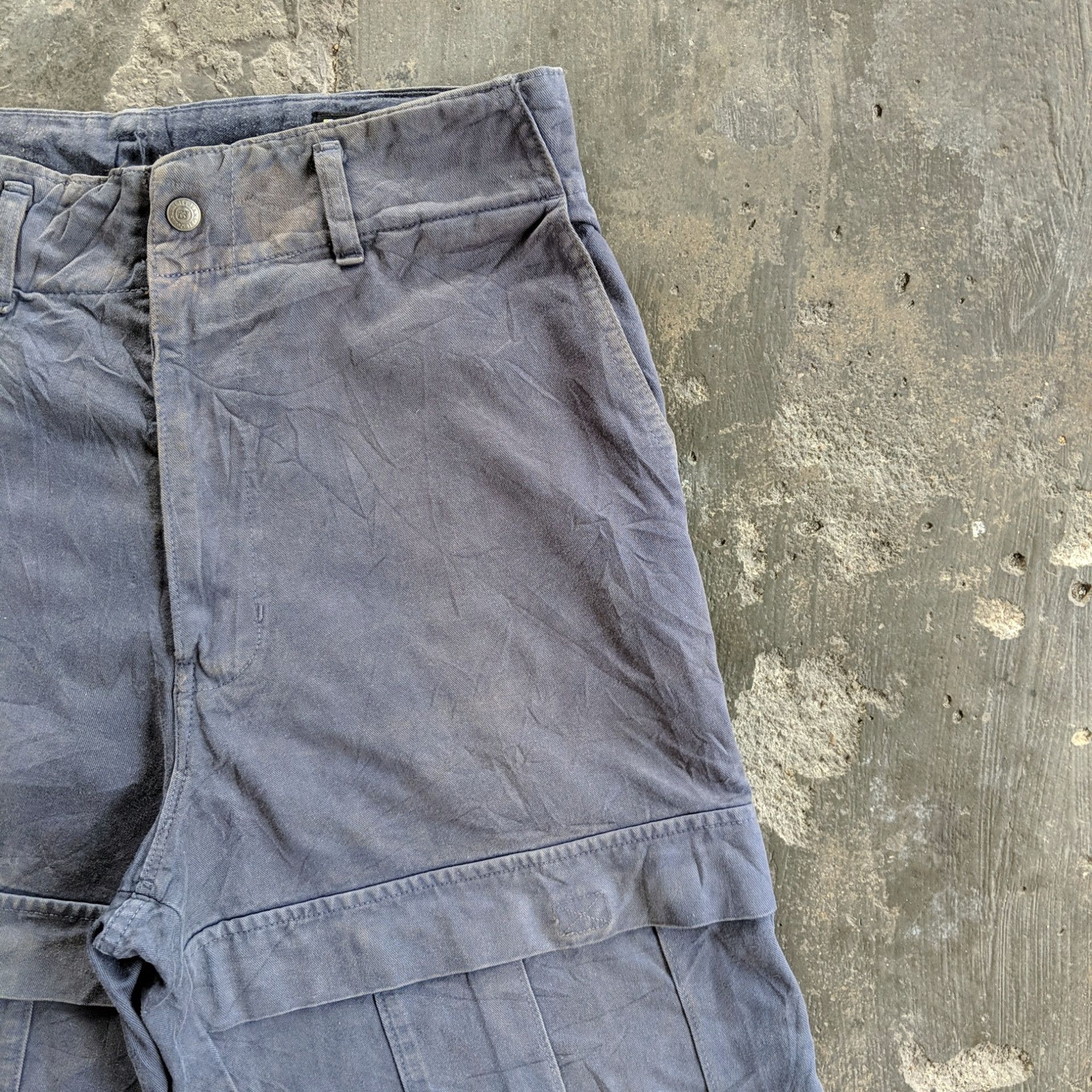 Japanese Brand W31💥Vintage Big John Spana Workwear Big Pocket Pants Size US 31 - 4 Thumbnail