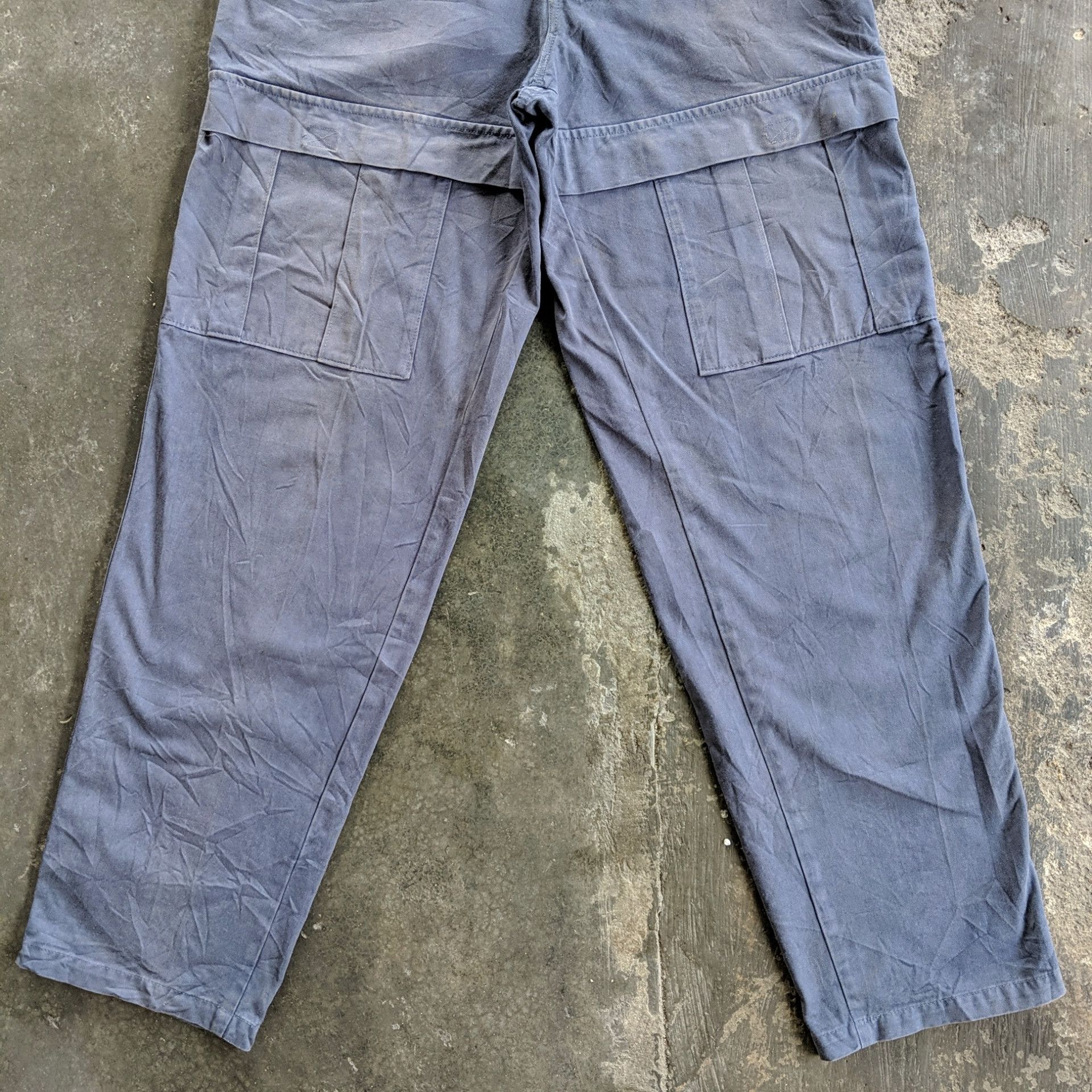 Japanese Brand W31💥Vintage Big John Spana Workwear Big Pocket Pants Size US 31 - 5 Thumbnail