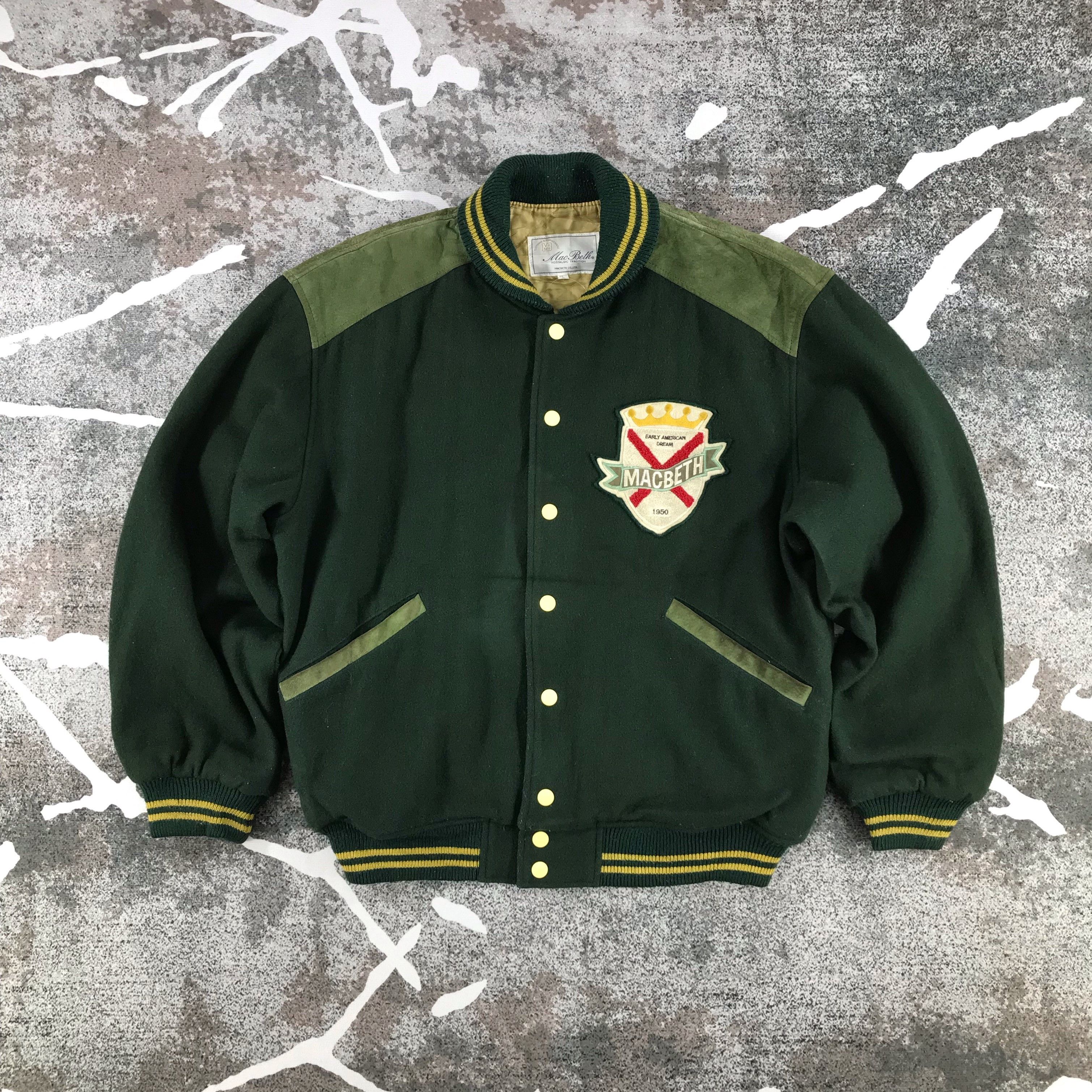 Vintage Mac Beth Varsity Jacket Letterman