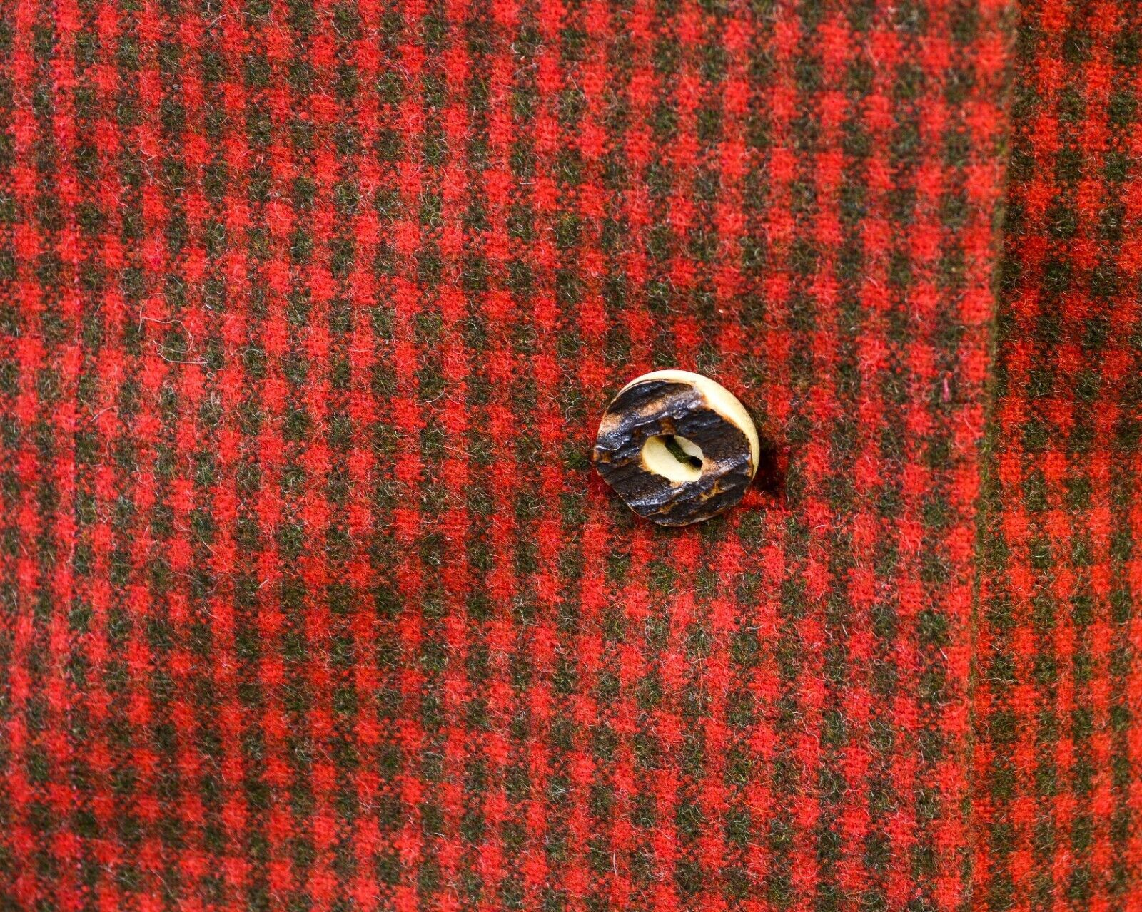 Other × Vintage Suit Jacket Trachten Wool Cardigan Check Plaid Tartan Blazer Size L / US 10 / IT 46 - 7 Thumbnail