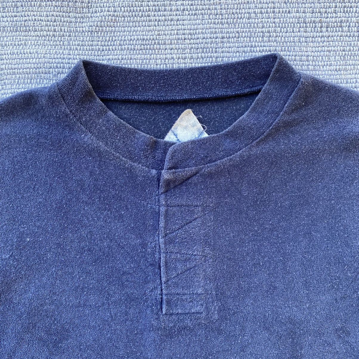 Japanese Brand blue towel tshirt Size US L / EU 52-54 / 3 - 3 Thumbnail