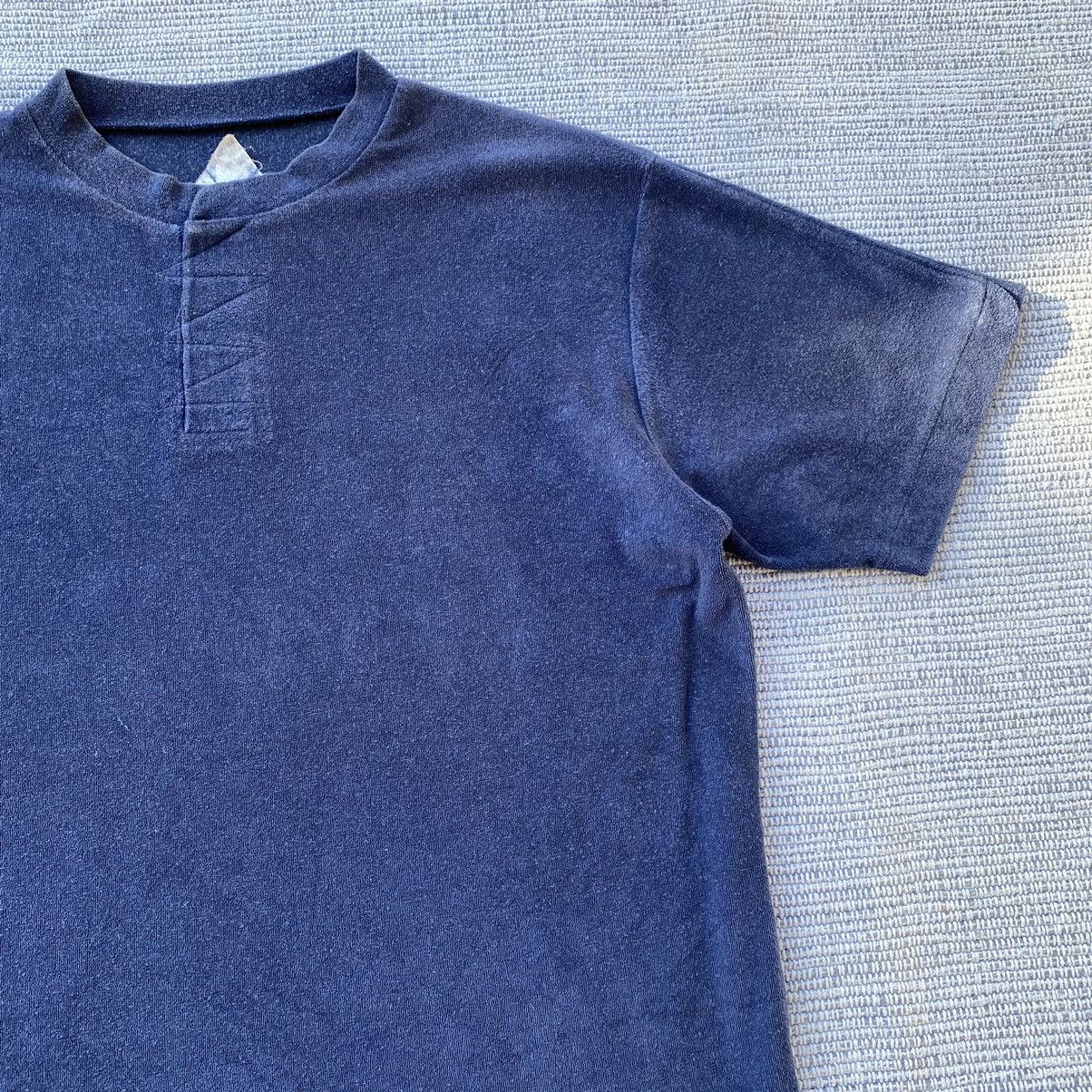Japanese Brand blue towel tshirt Size US L / EU 52-54 / 3 - 4 Thumbnail
