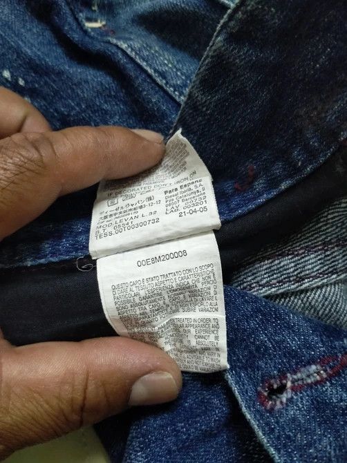 Diesel × Vintage DIESEL JEANS Size US 34 / EU 50 - 13 Thumbnail