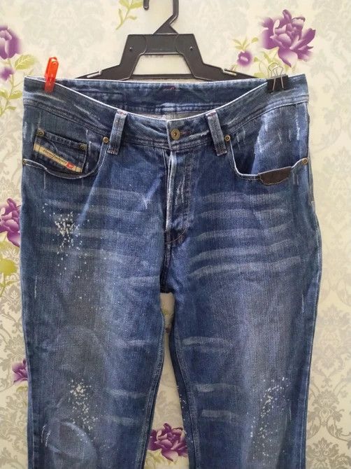 Diesel × Vintage DIESEL JEANS Size US 34 / EU 50 - 5 Thumbnail
