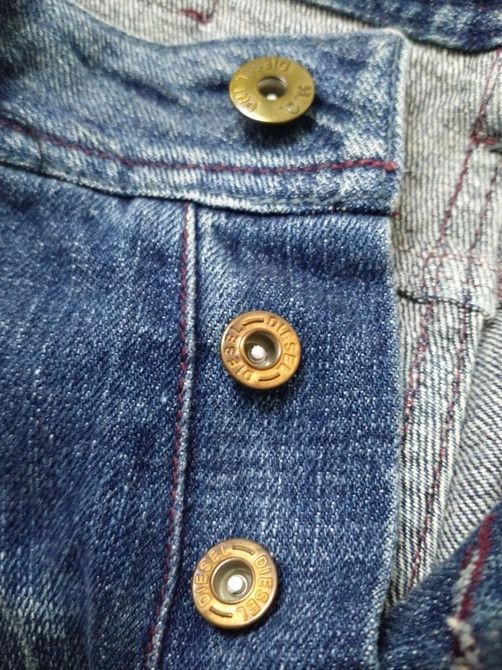Diesel × Vintage DIESEL JEANS Size US 34 / EU 50 - 9 Thumbnail
