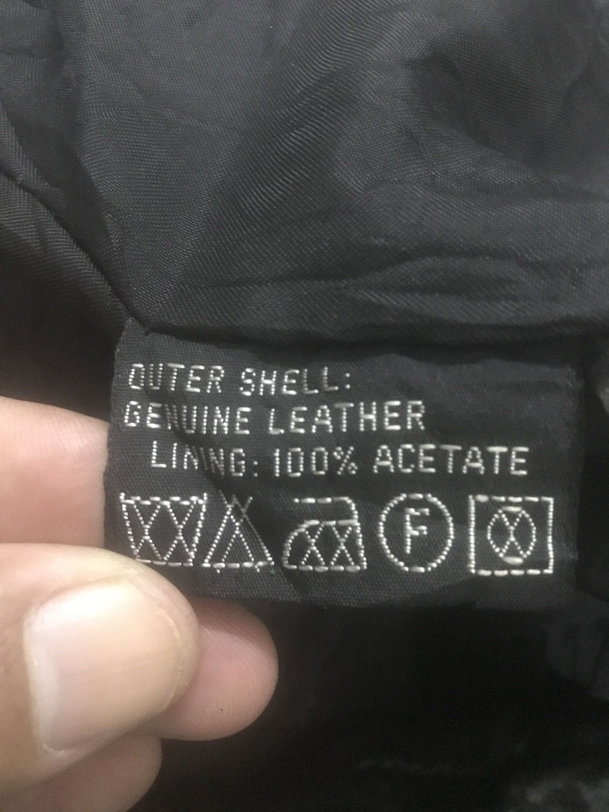 Leather BOMBER JACKET x ECHT LEDER. (GJ 6) Size US XL / EU 56 / 4 - 13 Thumbnail
