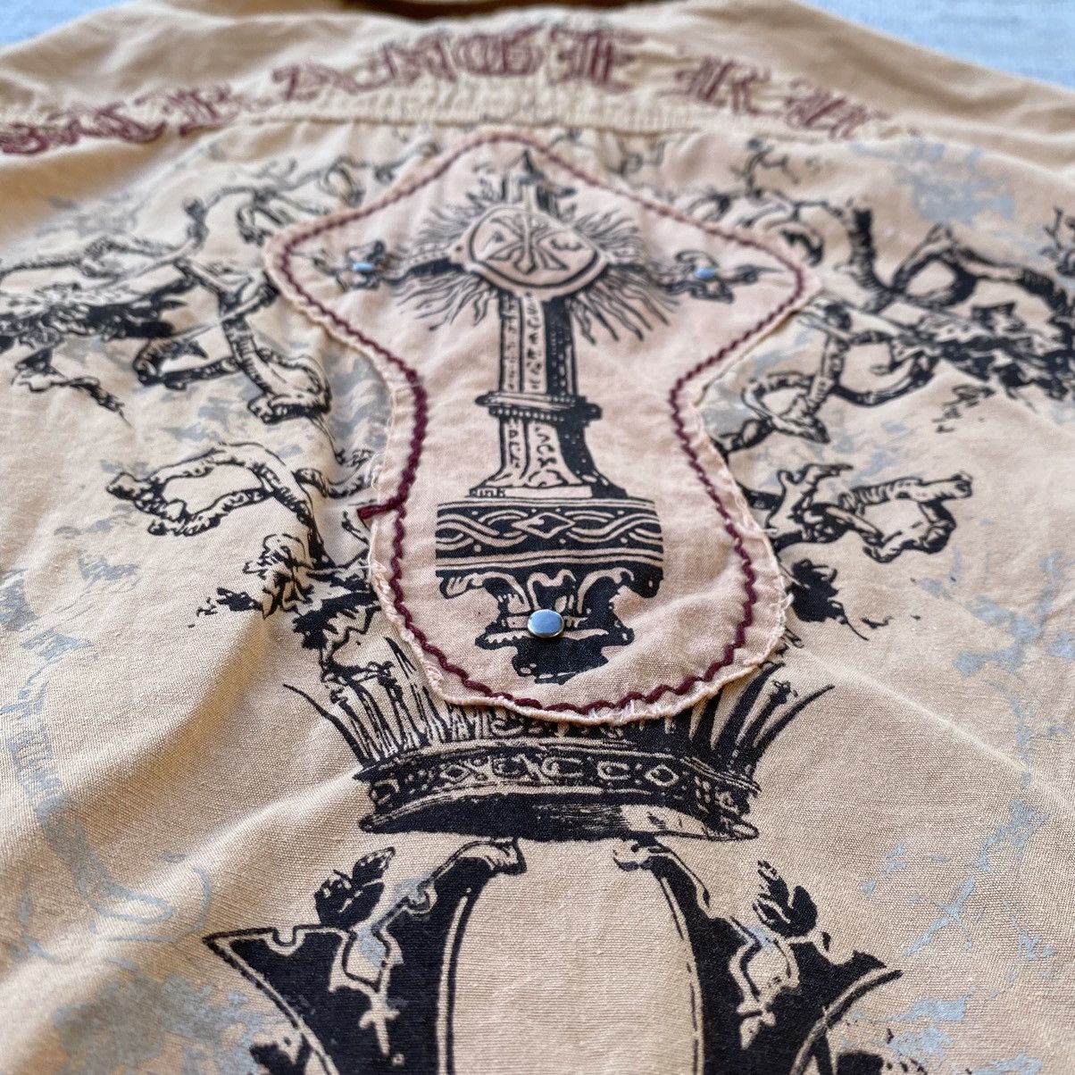 Japanese Brand jackrose strange rude shirt Size US S / EU 44-46 / 1 - 10 Thumbnail