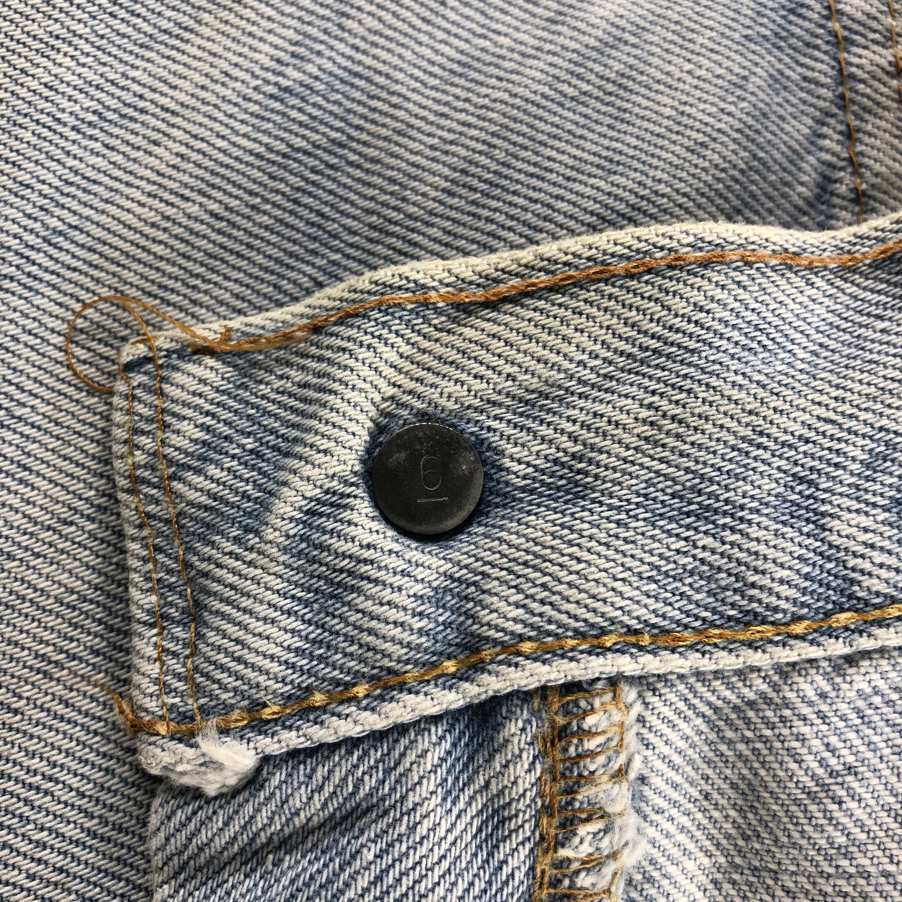 Levi's × Vintage Vintage 80s Redline Levis 501 Jeans-JM2772 Size US 30 / EU 46 - 10 Thumbnail