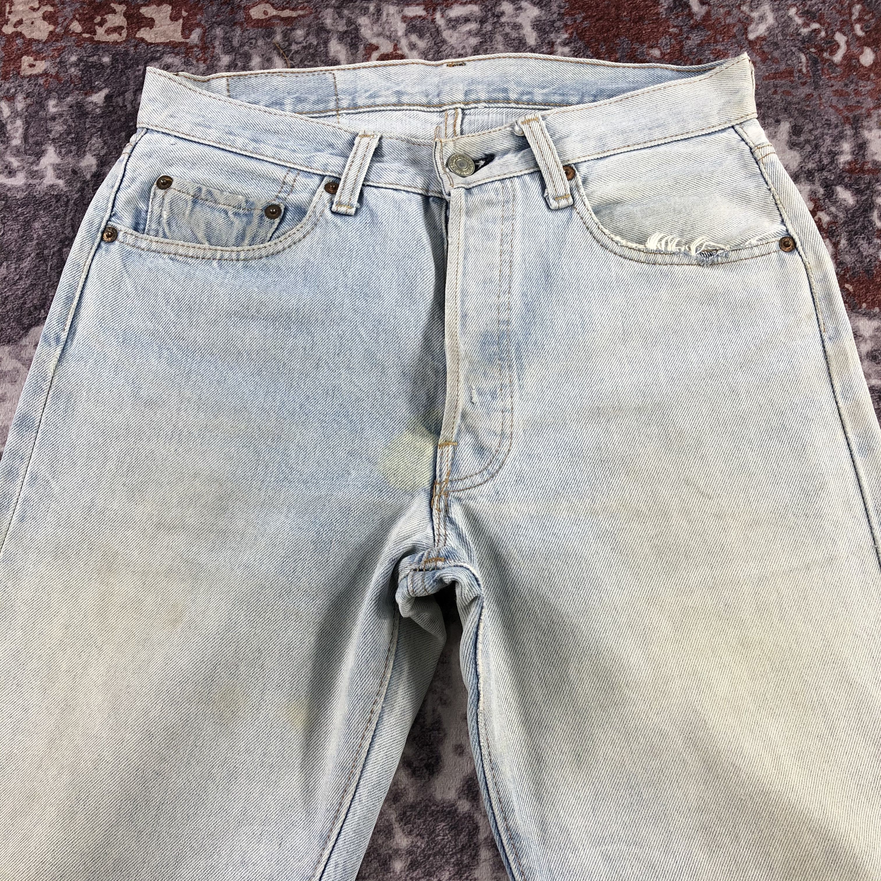 Levi's × Vintage Vintage 80s Redline Levis 501 Jeans-JM2772 Size US 30 / EU 46 - 3 Thumbnail