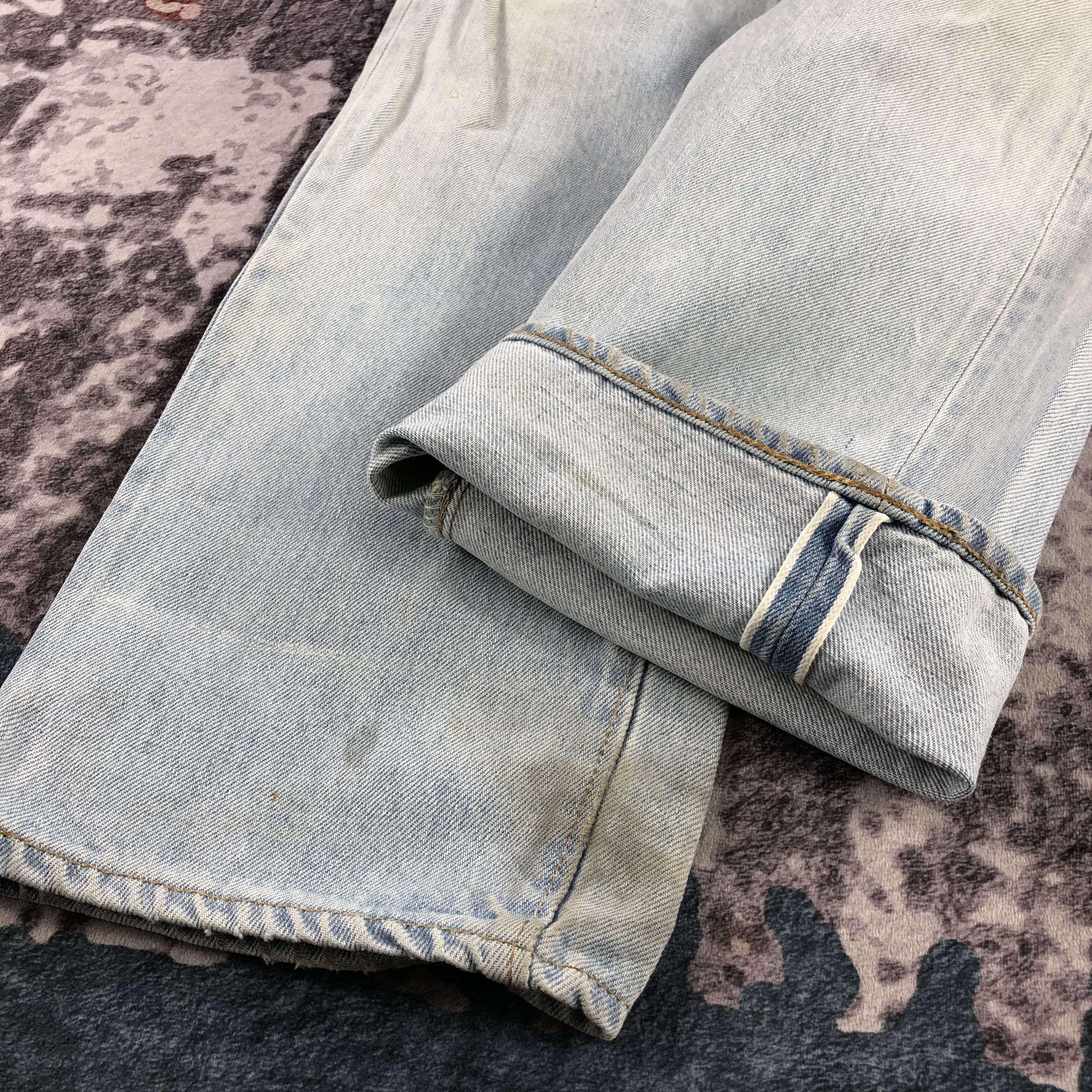 Levi's × Vintage Vintage 80s Redline Levis 501 Jeans-JM2772 Size US 30 / EU 46 - 6 Thumbnail