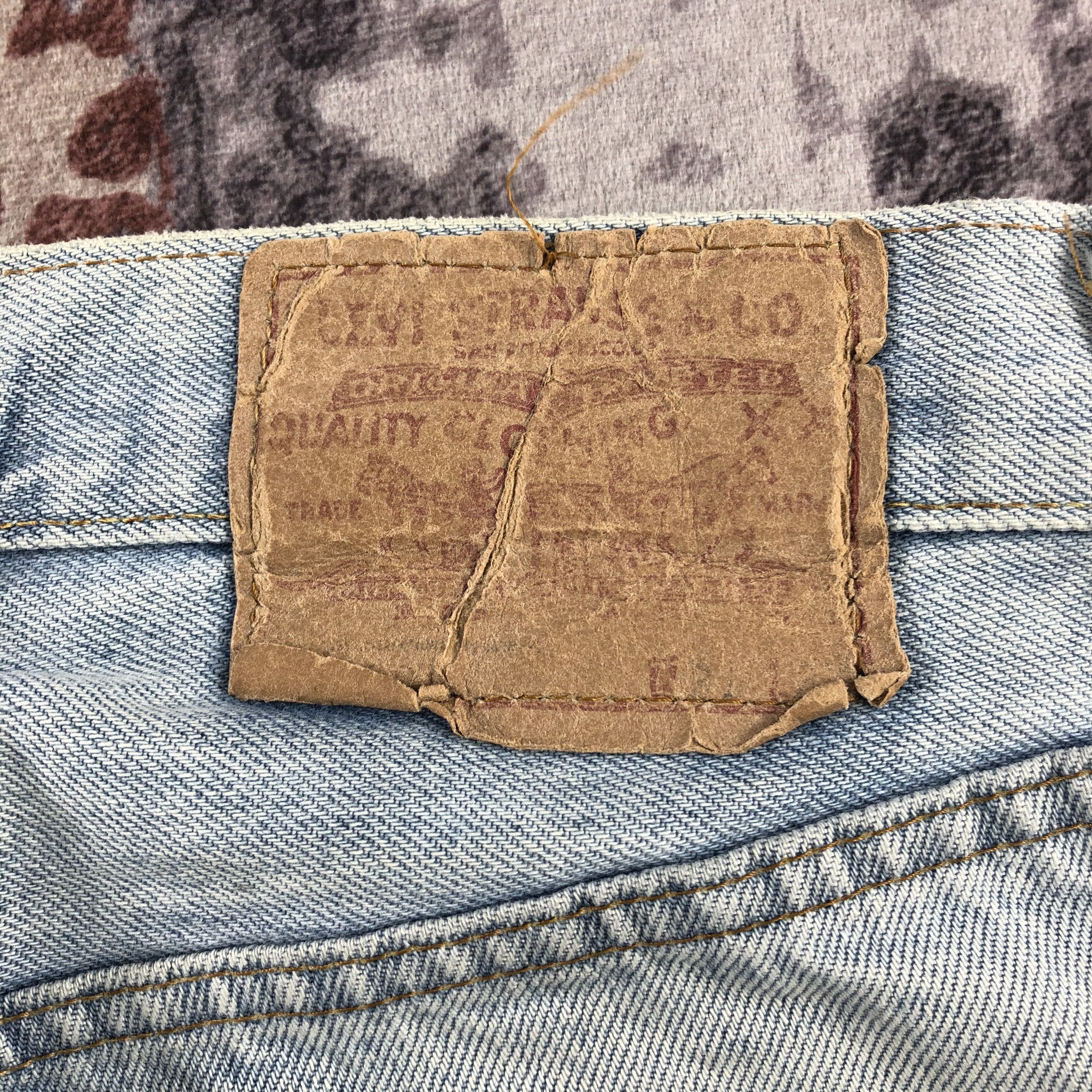 Levi's × Vintage Vintage 80s Redline Levis 501 Jeans-JM2772 Size US 30 / EU 46 - 5 Thumbnail