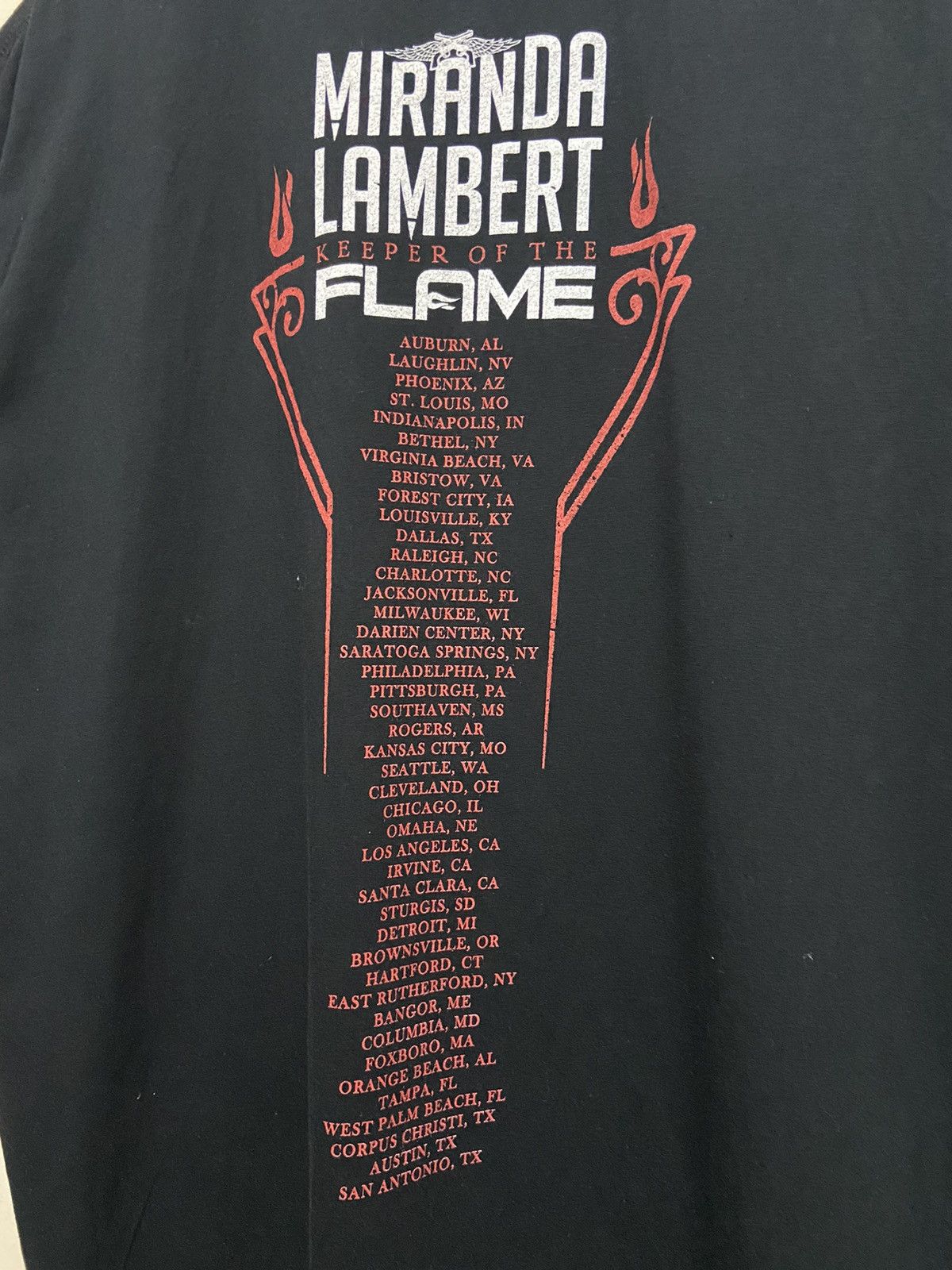 Band Tees × Rap Tees Miranda Lambert keeper Of Flame Size US XL / EU 56 / 4 - 8 Thumbnail