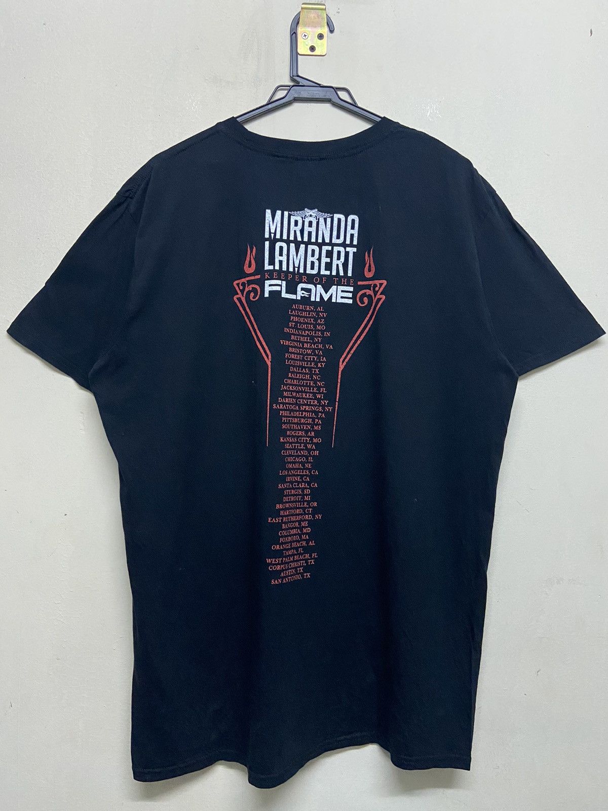 Band Tees × Rap Tees Miranda Lambert keeper Of Flame Size US XL / EU 56 / 4 - 5 Thumbnail