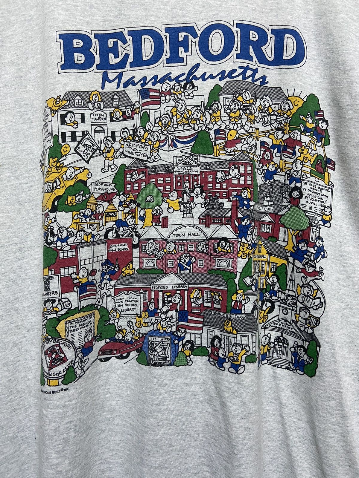 American Apparel × Vintage Vintage Bedford Massachusetts Days Size US L / EU 52-54 / 3 - 4 Thumbnail