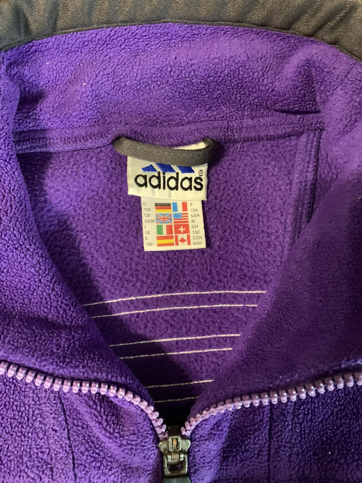 Adidas Vintage Anderlecht Adidas fleece rare 90s Size US S / EU 44-46 / 1 - 7 Thumbnail