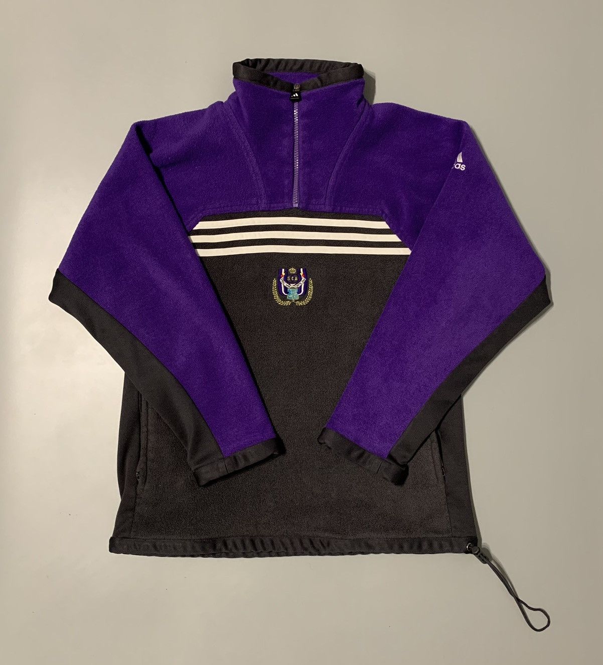 Adidas Vintage Anderlecht Adidas fleece rare 90s Size US S / EU 44-46 / 1 - 1 Thumbnail