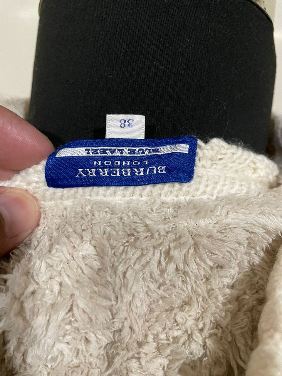 Burberry Rare💥Burberry Blue Label Knitted Hoodie Sweaters Size M / US 6-8 / IT 42-44 - 17 Thumbnail