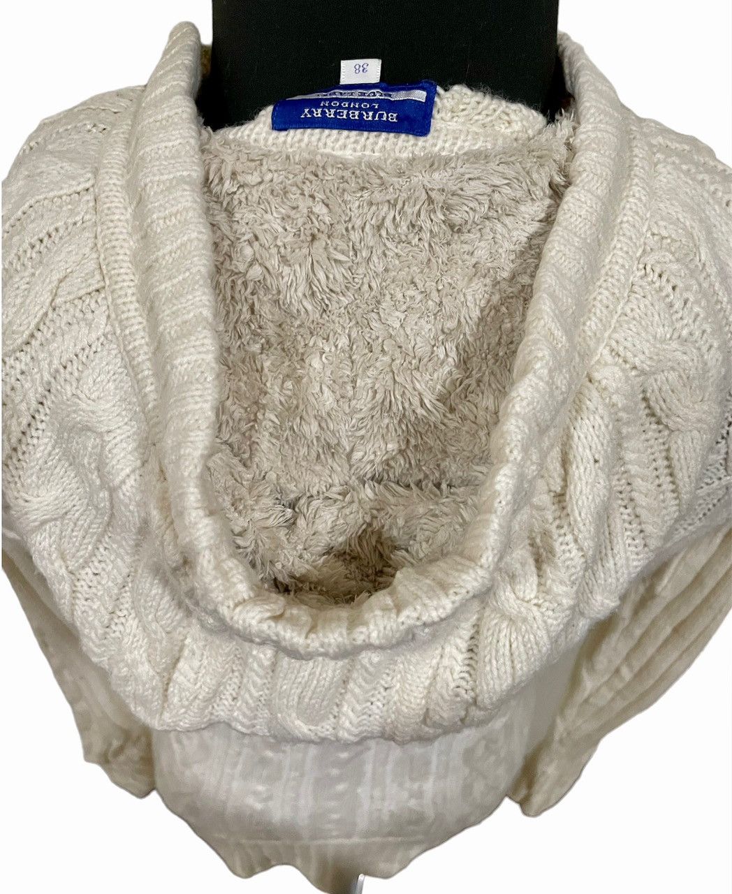 Burberry Rare💥Burberry Blue Label Knitted Hoodie Sweaters Size M / US 6-8 / IT 42-44 - 13 Thumbnail