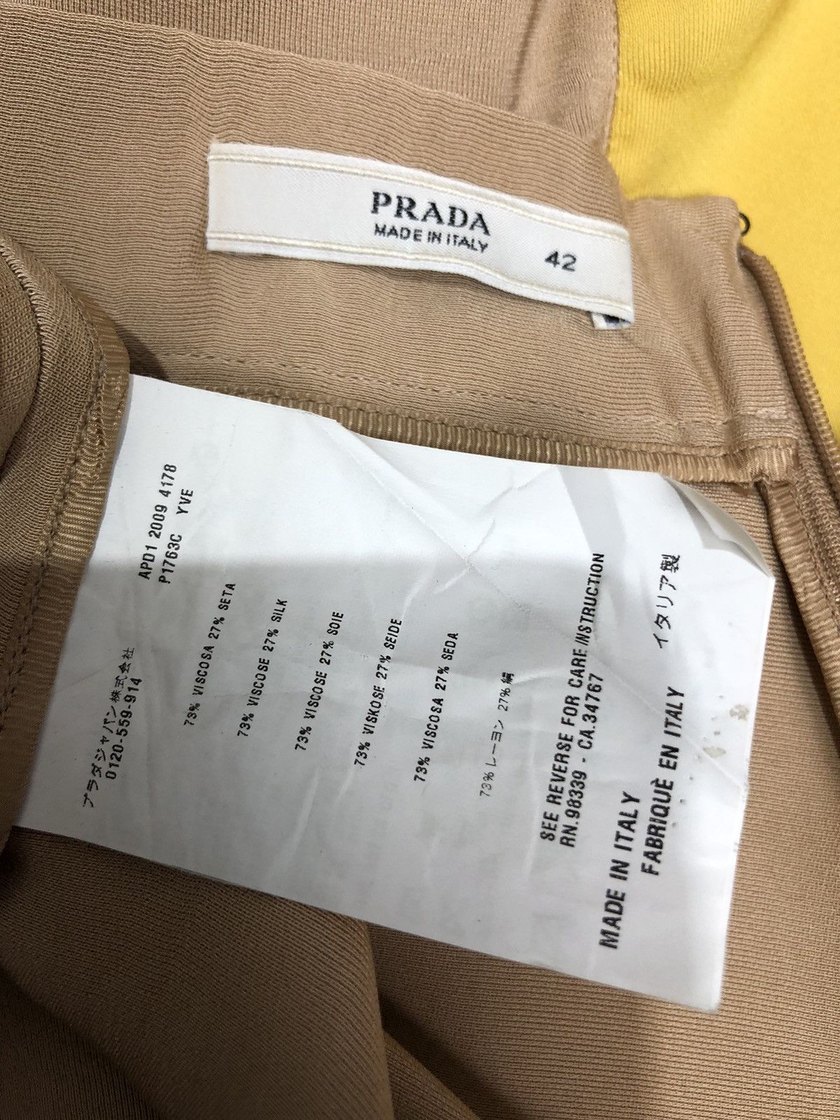 2009 prada skirt
