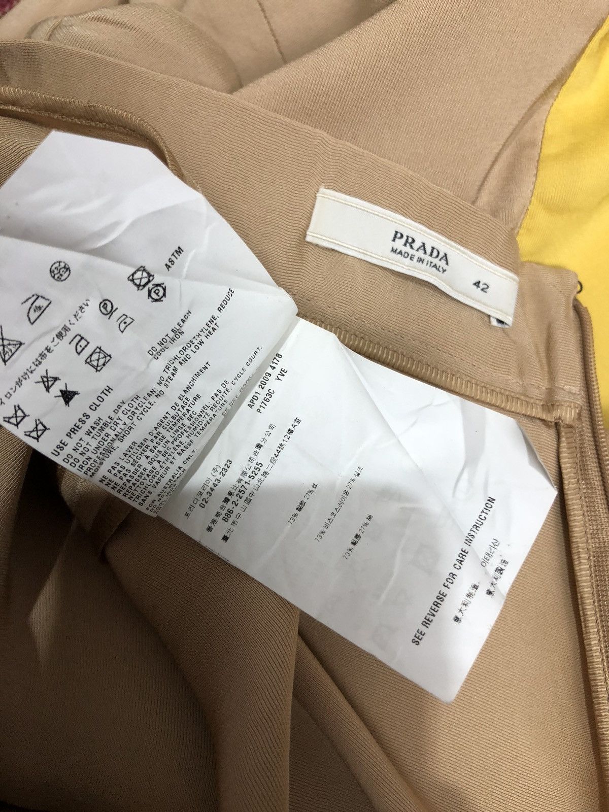 2009 prada skirt
