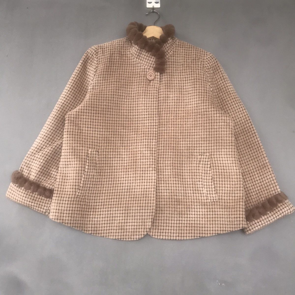 Vintage Bourges Fur & Faux Fur Jacket