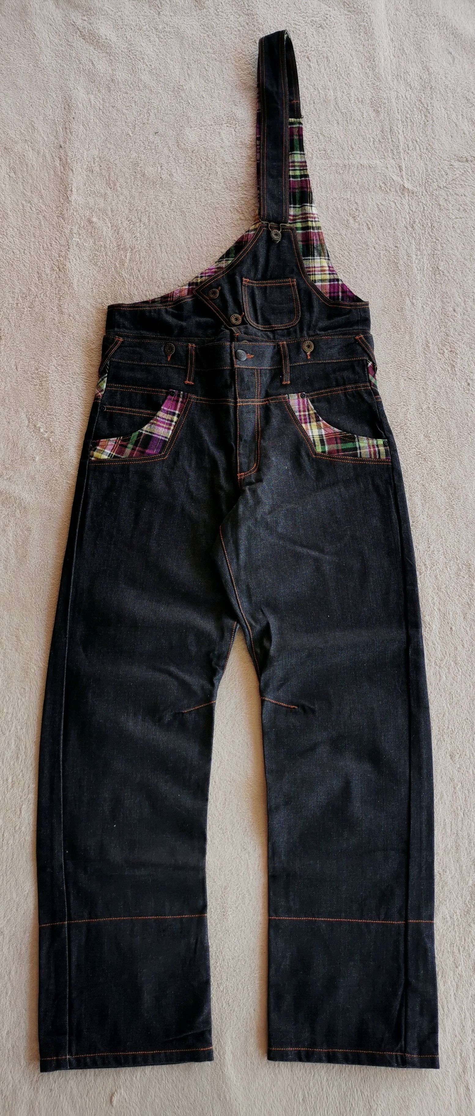 Carhartt Stonehead Denim Overalls Size US 35 - 2 Thumbnail