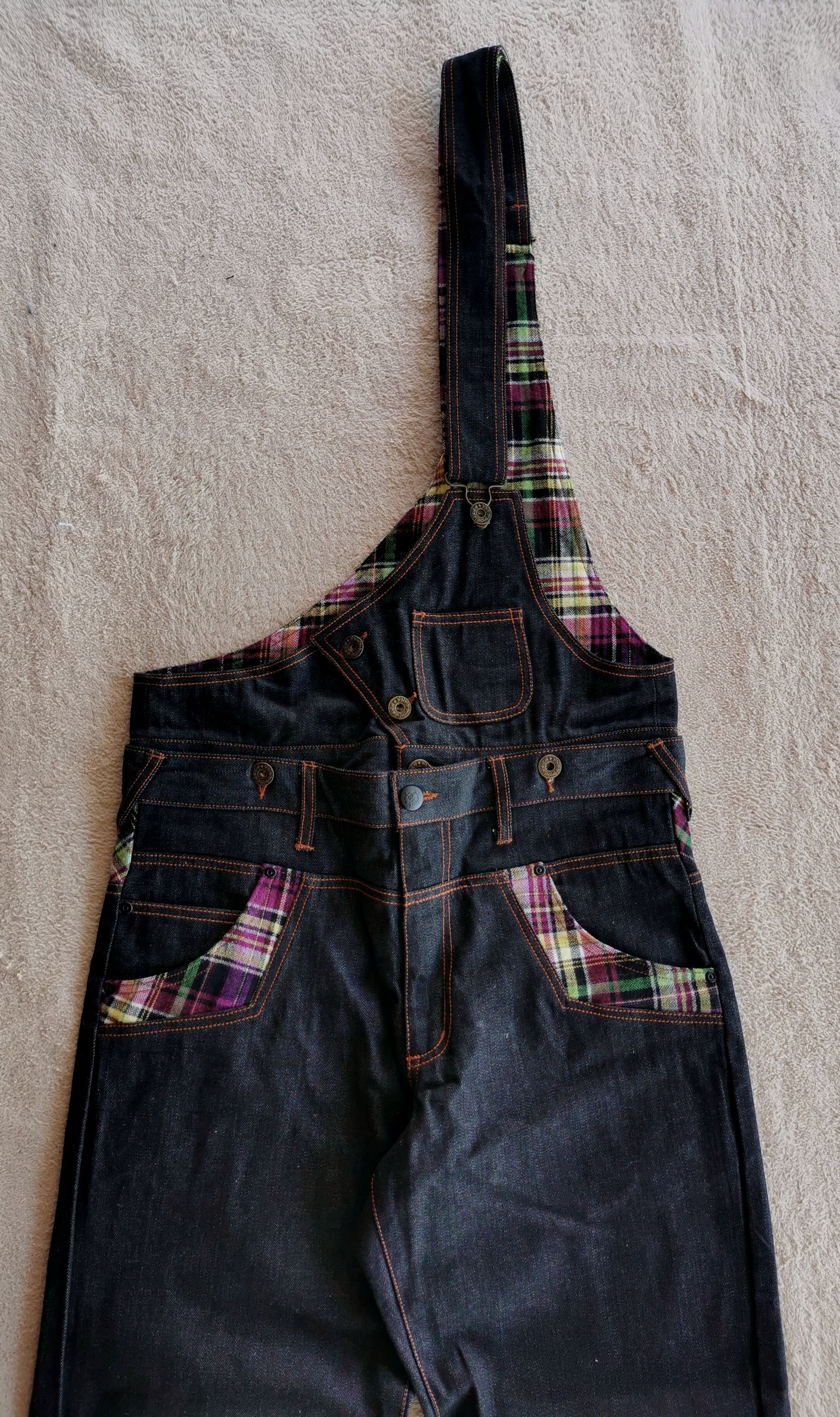 Carhartt Stonehead Denim Overalls Size US 35 - 3 Thumbnail