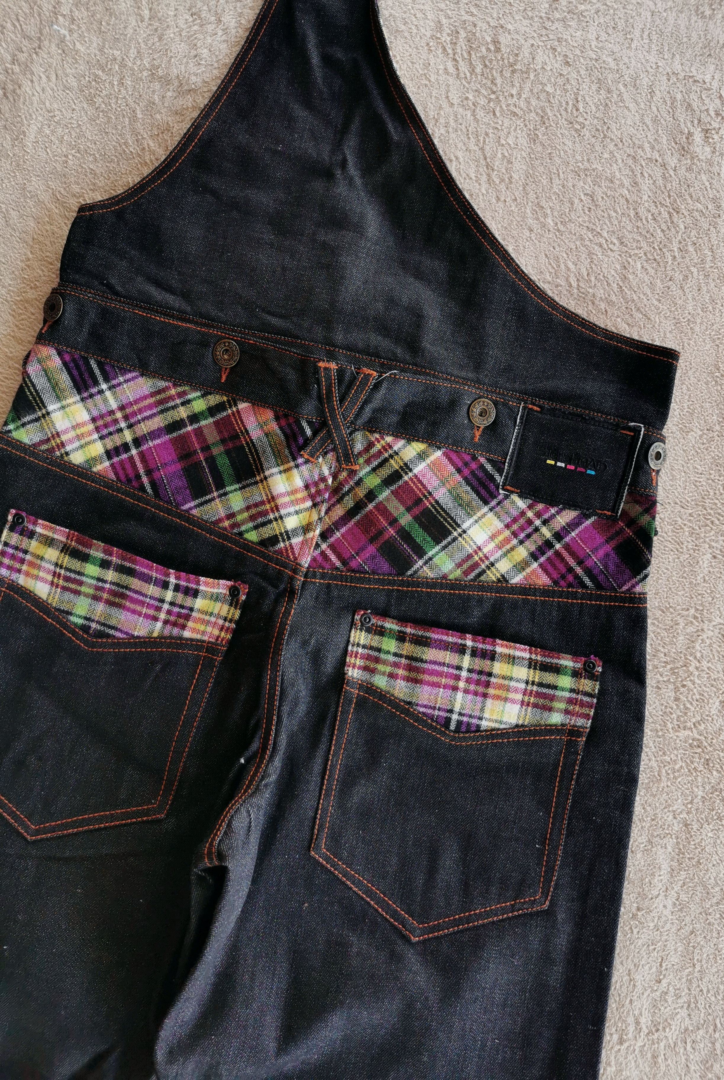 Carhartt Stonehead Denim Overalls Size US 35 - 5 Thumbnail