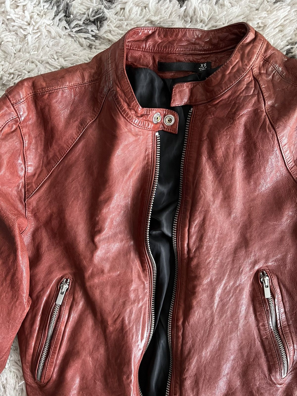 Blk Dnm BLK DNM Cafe Racer Jacket in XS Size US XS / EU 42 / 0 - 5 Thumbnail