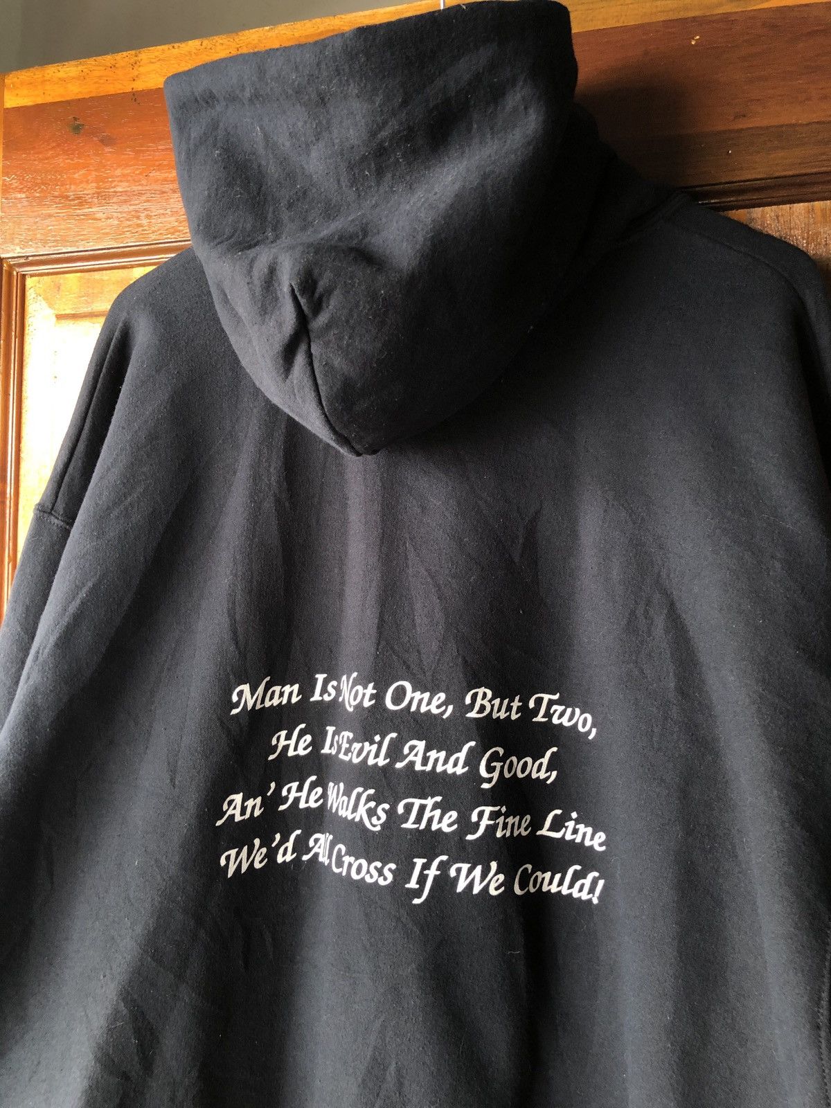 Jerzees × Vintage VINTAGE JEKYLL HYDE THE MUSICAL COZY HOODIE Size US XXL / EU 58 / 5 - 6 Thumbnail