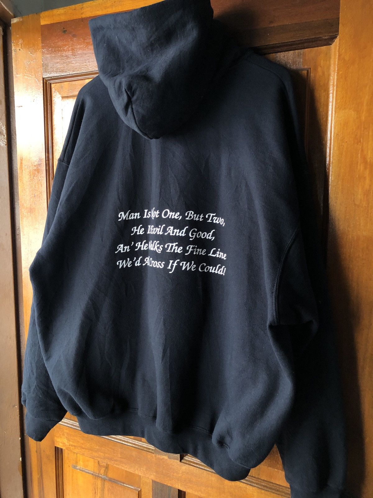 Jerzees × Vintage VINTAGE JEKYLL HYDE THE MUSICAL COZY HOODIE Size US XXL / EU 58 / 5 - 4 Thumbnail