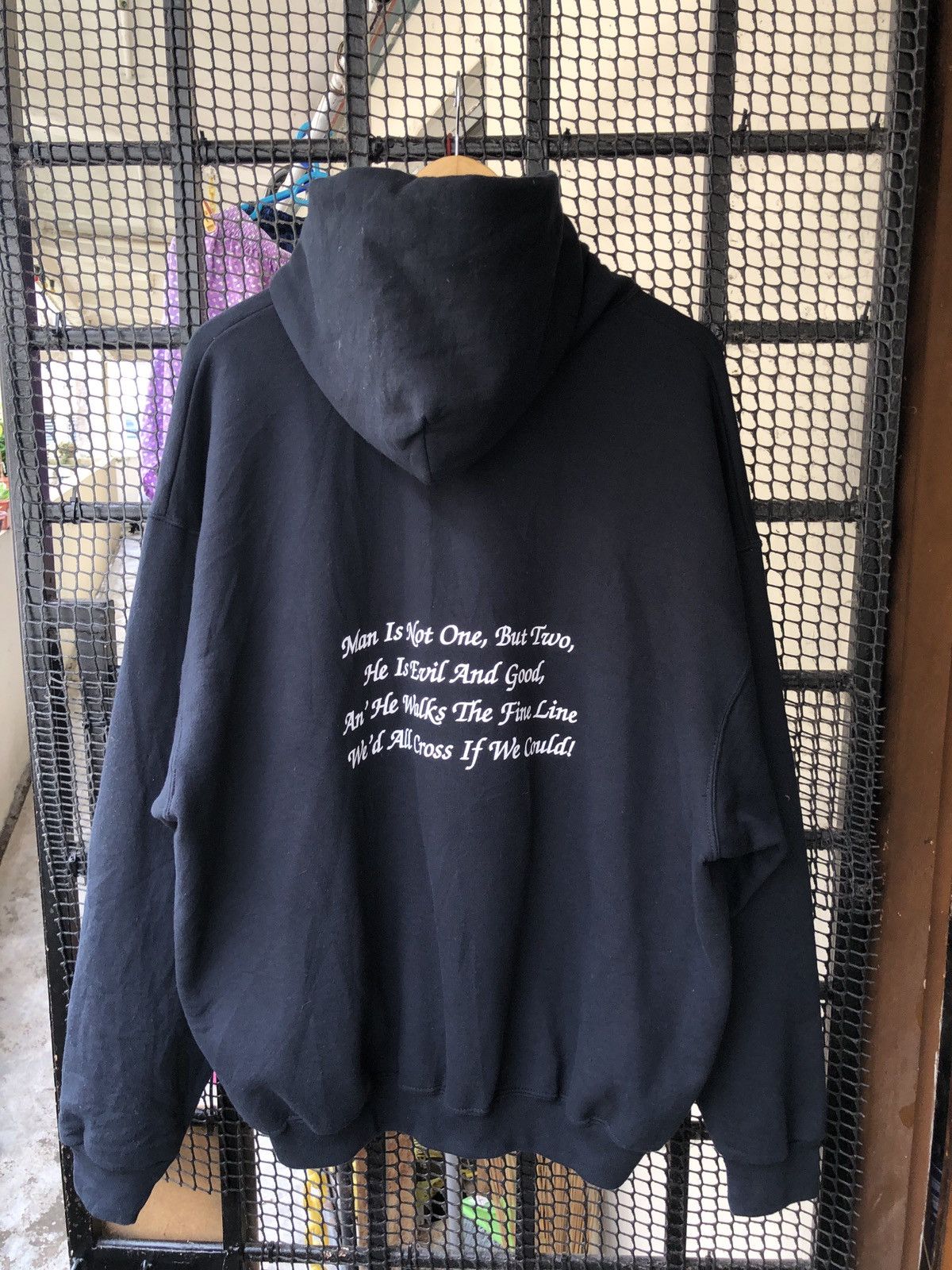 Jerzees × Vintage VINTAGE JEKYLL HYDE THE MUSICAL COZY HOODIE Size US XXL / EU 58 / 5 - 3 Thumbnail