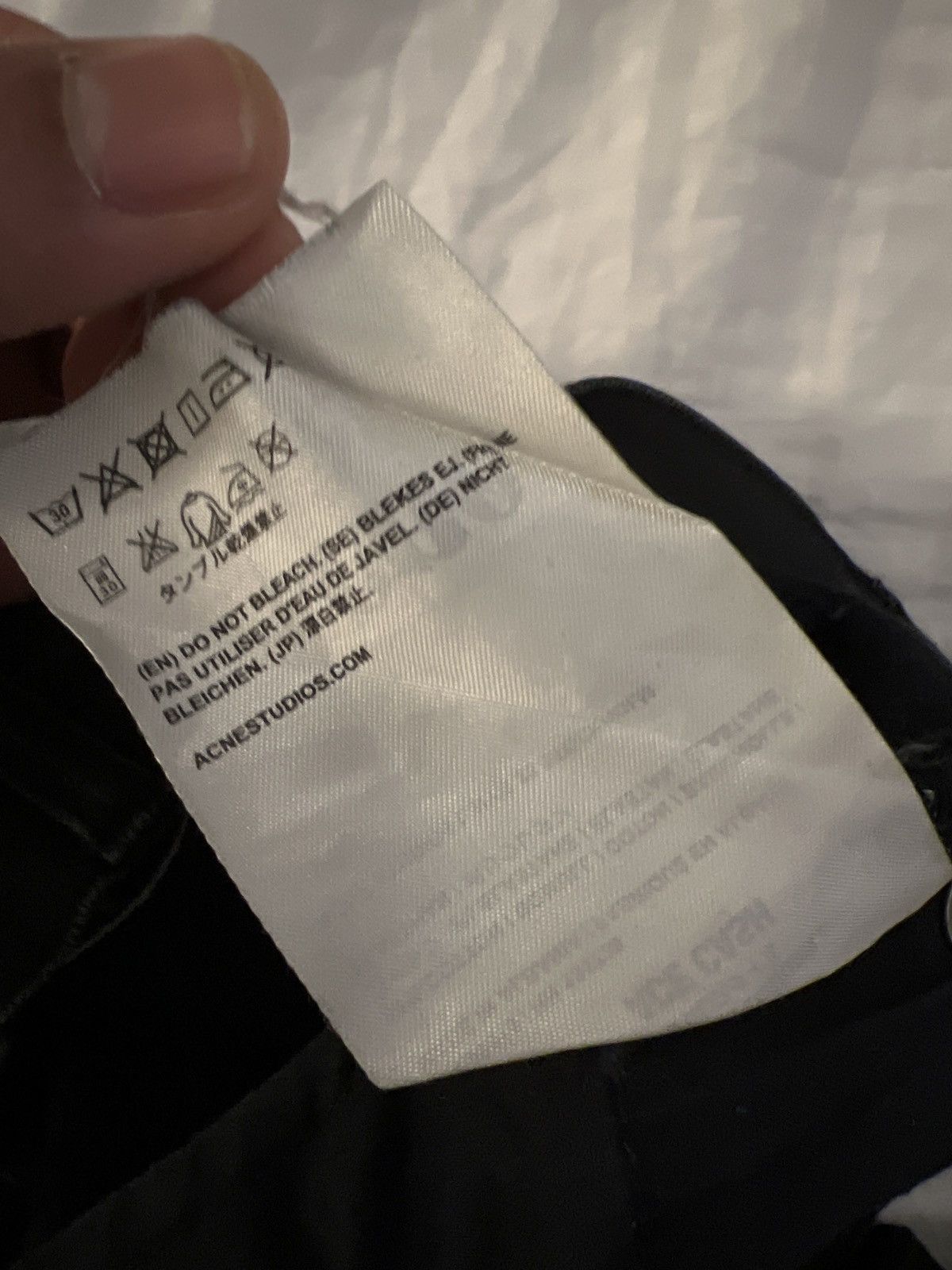 Acne Studios Acne Studios Ace Cash Black Jeans Size US 29 - 9 Thumbnail