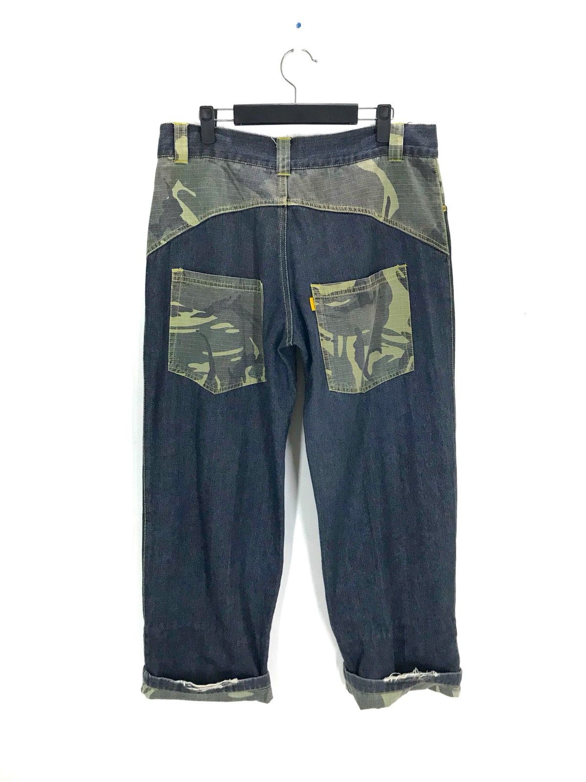 Number (N)ine × Undercover Japanese Brand OCTOPUS ARMY Baggy Denim Jeans Size US 34 / EU 50 - 1 Thumbnail