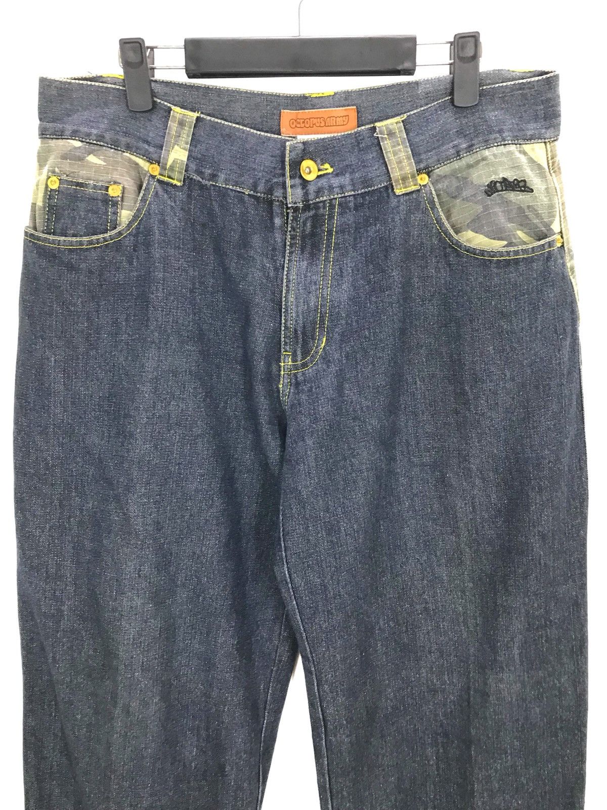 Number (N)ine × Undercover Japanese Brand OCTOPUS ARMY Baggy Denim Jeans Size US 34 / EU 50 - 5 Thumbnail