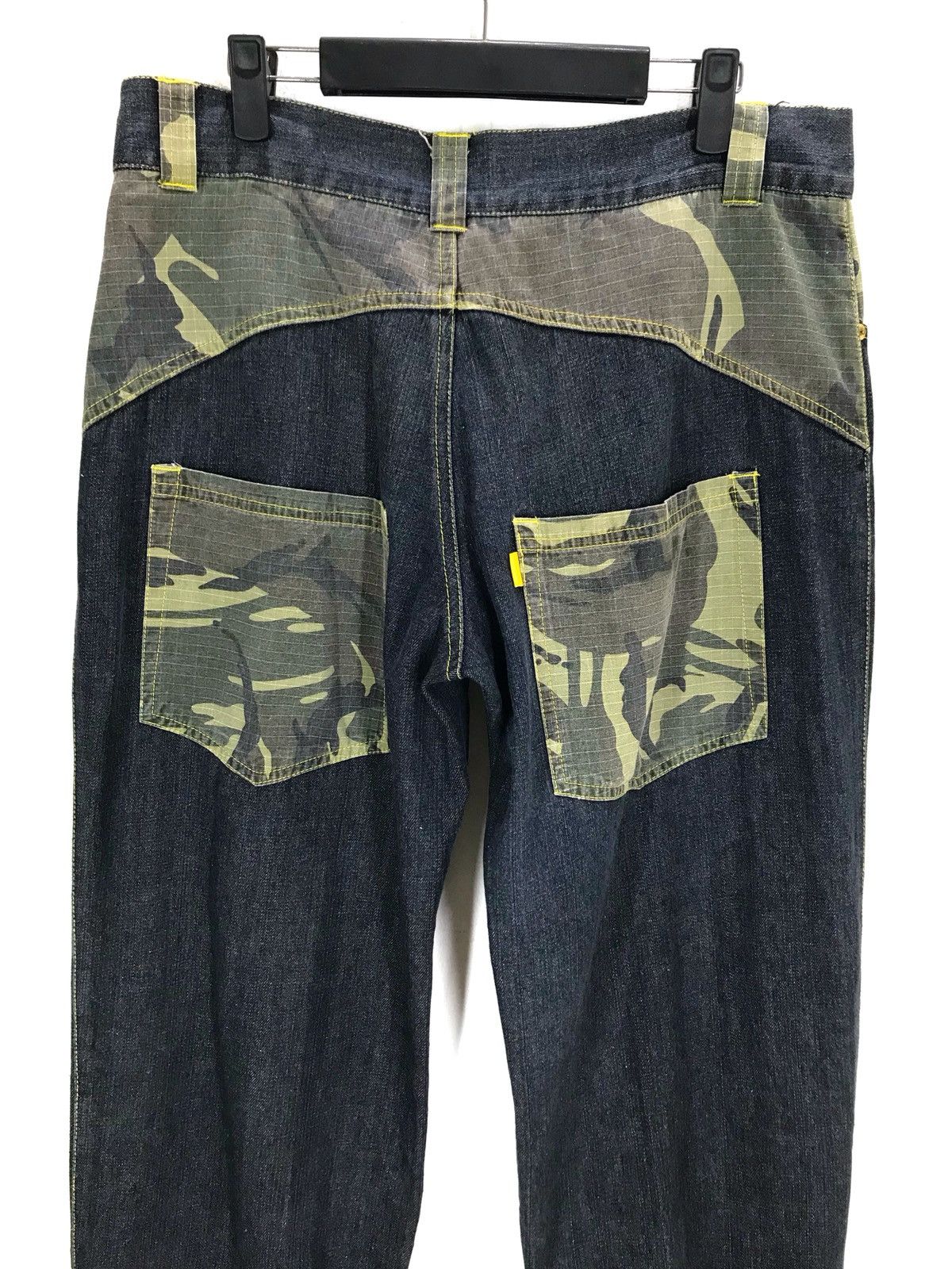 Number (N)ine × Undercover Japanese Brand OCTOPUS ARMY Baggy Denim Jeans Size US 34 / EU 50 - 2 Thumbnail