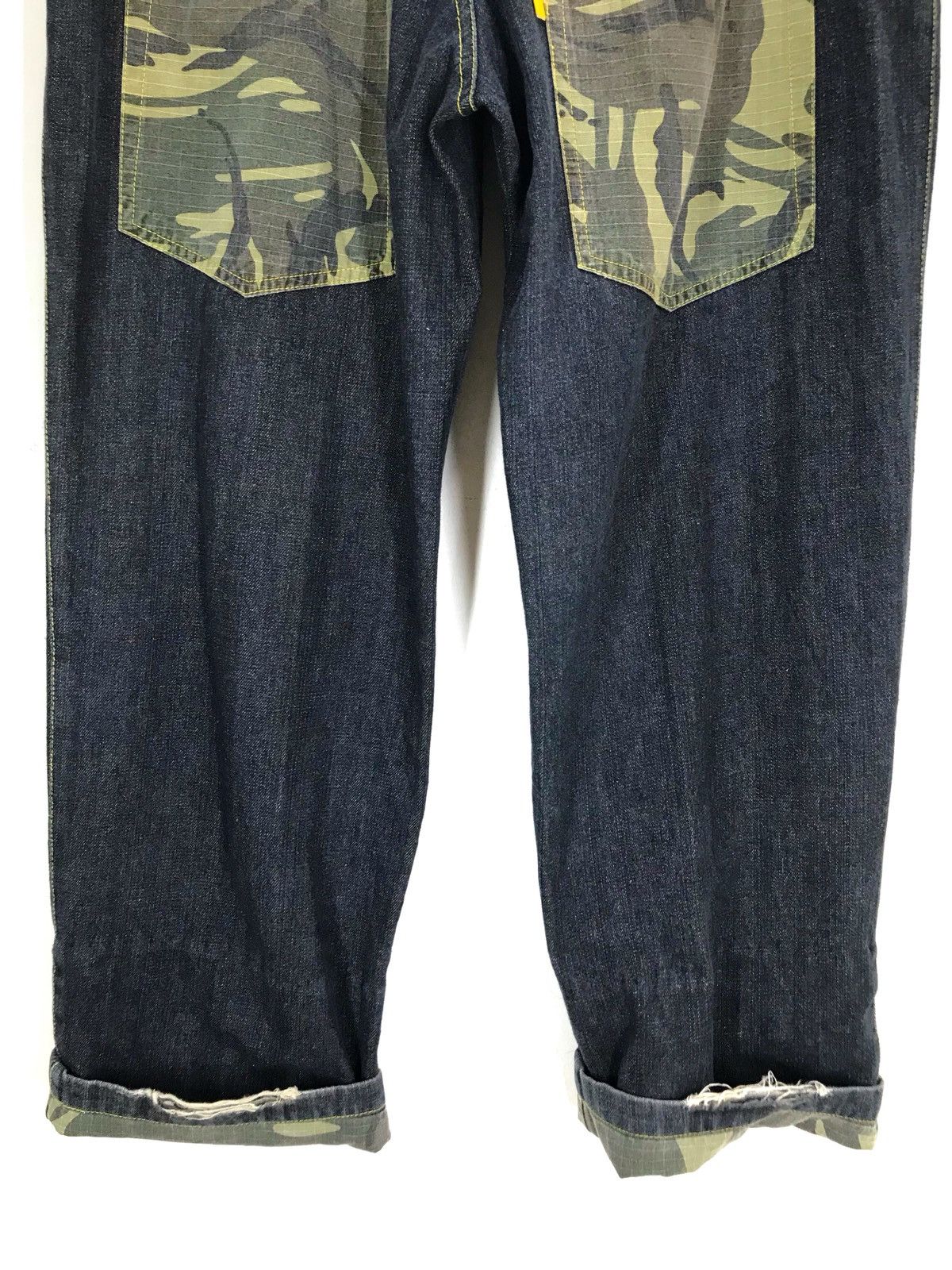 Number (N)ine × Undercover Japanese Brand OCTOPUS ARMY Baggy Denim Jeans Size US 34 / EU 50 - 3 Thumbnail