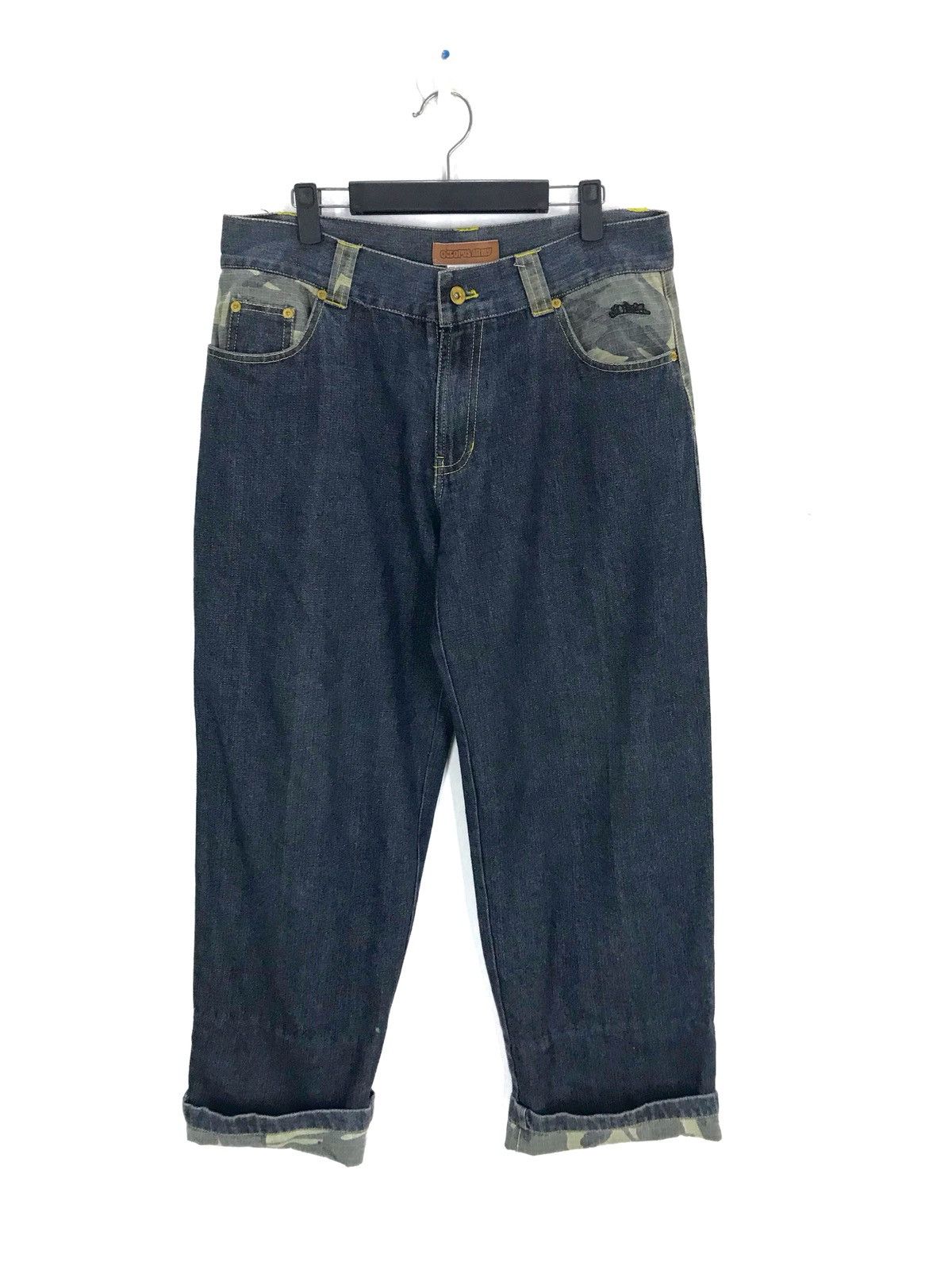 Number (N)ine × Undercover Japanese Brand OCTOPUS ARMY Baggy Denim Jeans Size US 34 / EU 50 - 4 Thumbnail