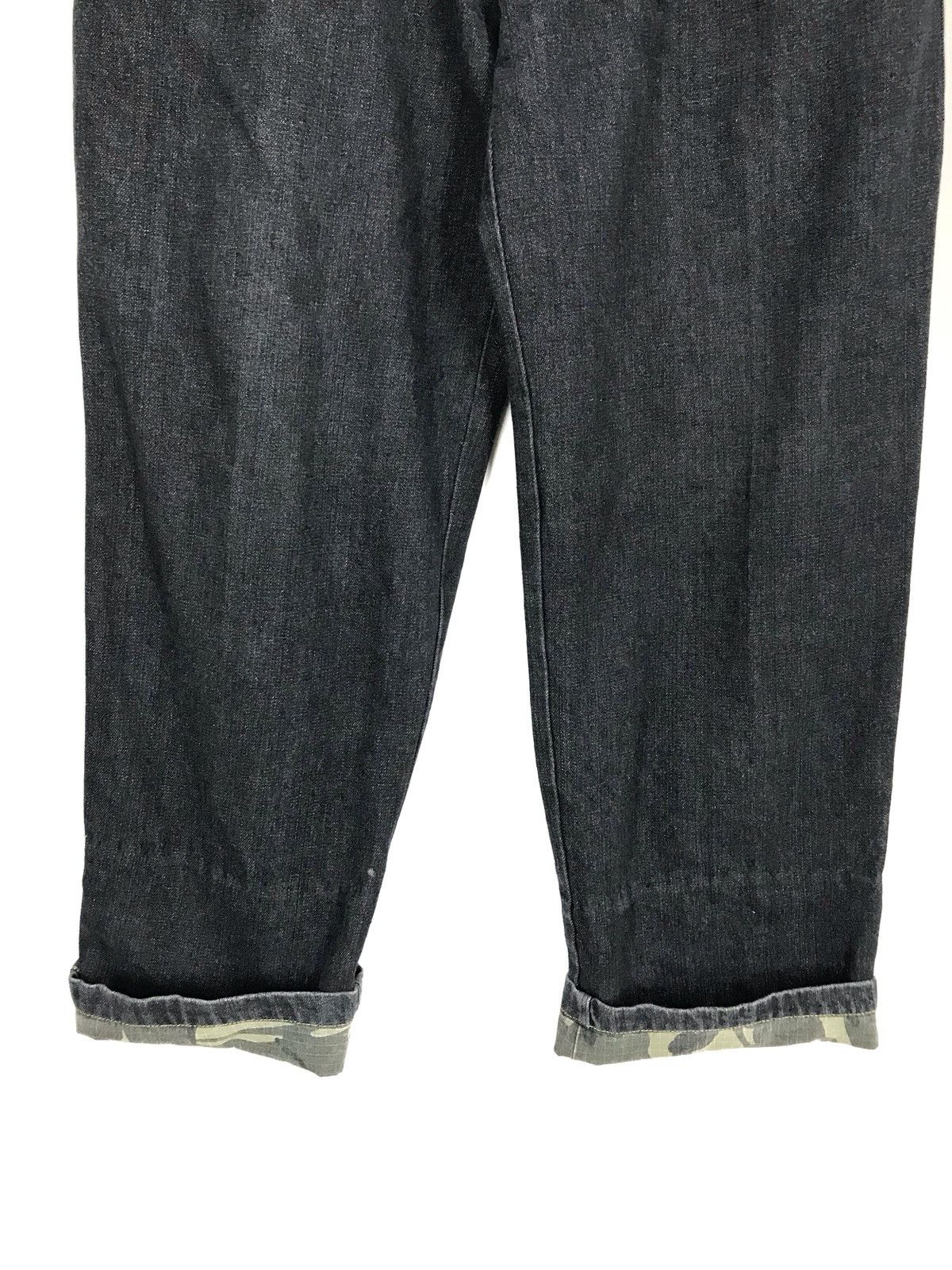 Number (N)ine × Undercover Japanese Brand OCTOPUS ARMY Baggy Denim Jeans Size US 34 / EU 50 - 7 Thumbnail