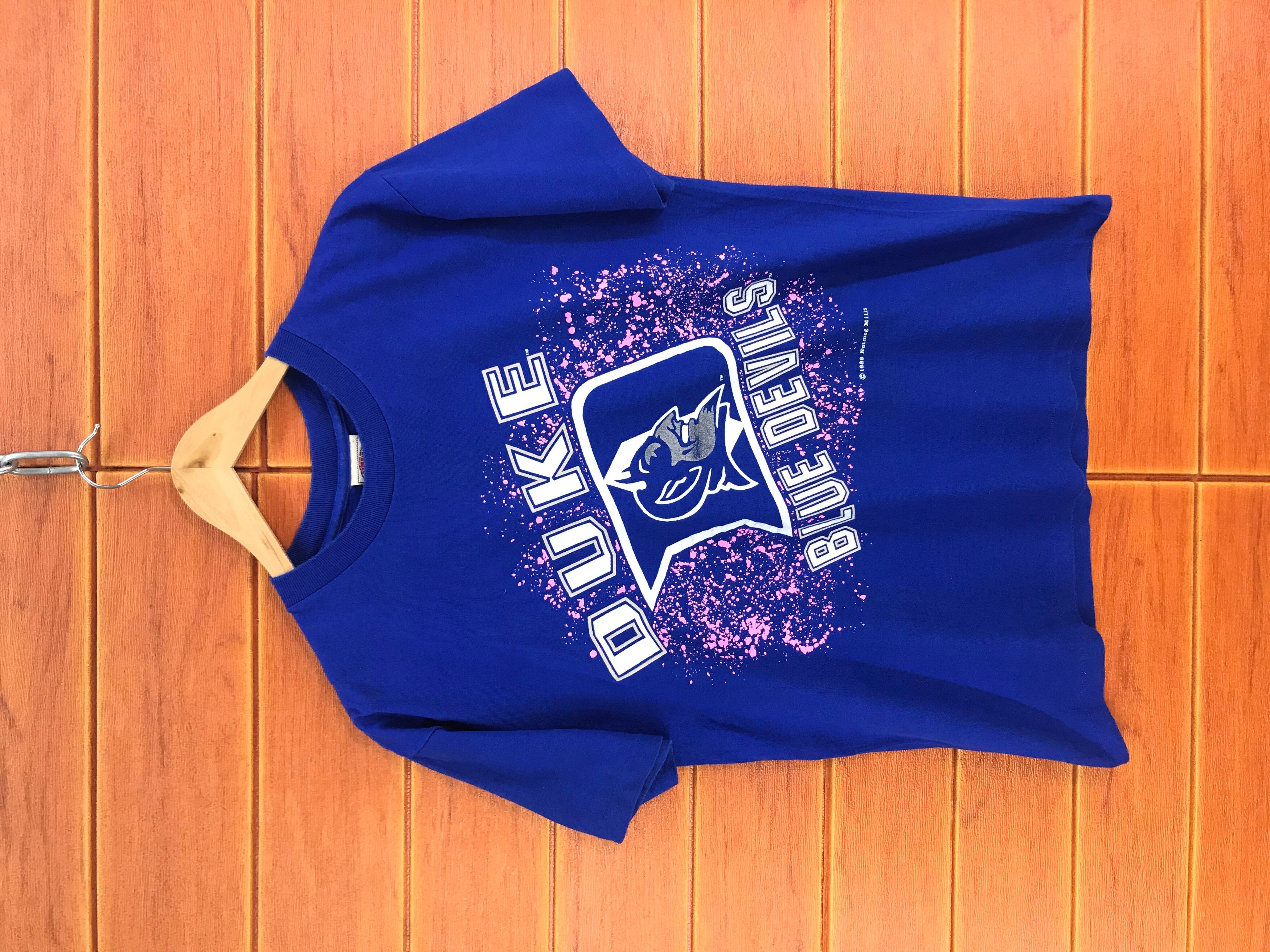 Vintage Vintage 80s Duke Blue Devils T-Shirt Size US M / EU 48-50 / 2 - 1 Preview