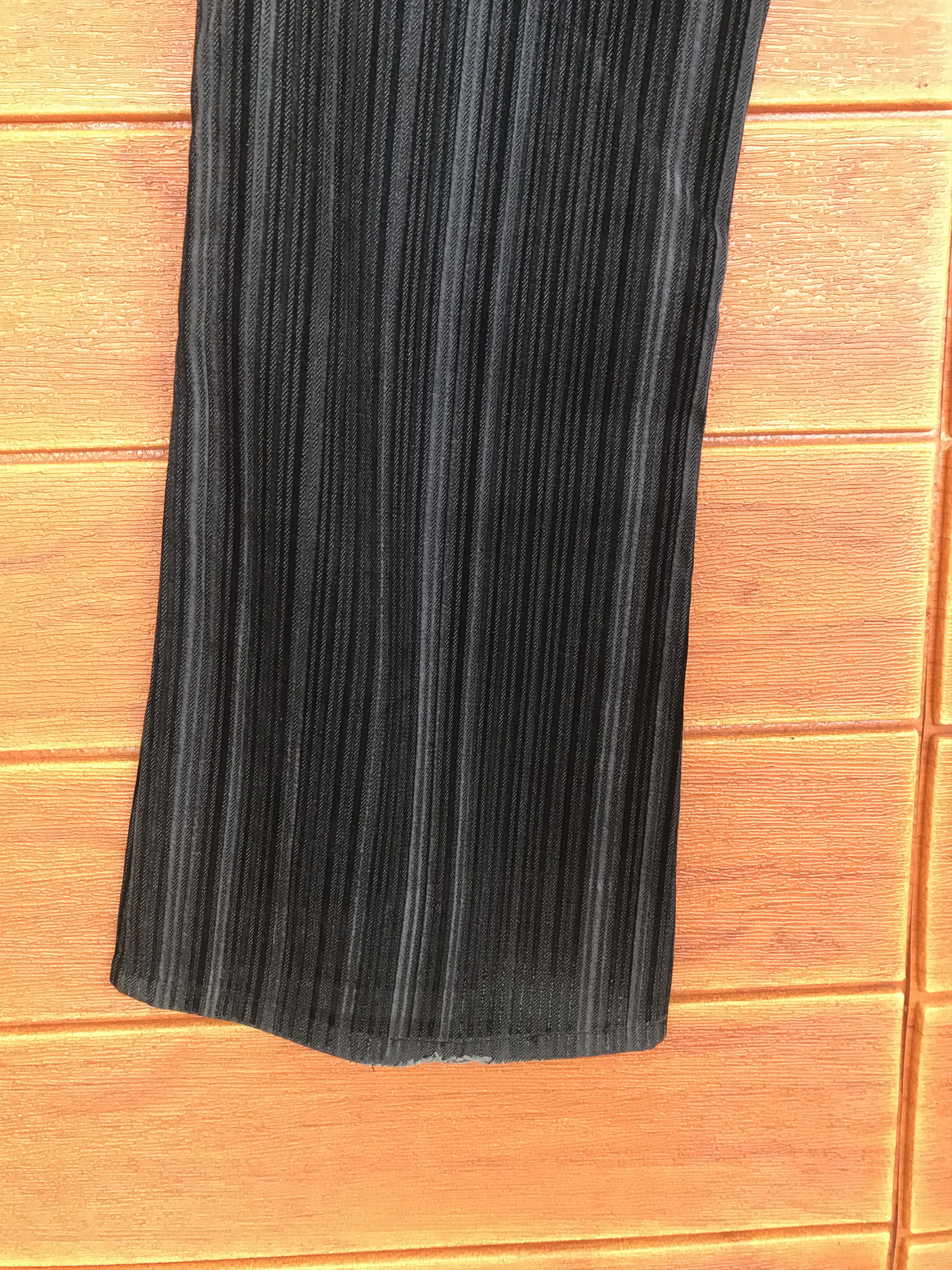 If Six Was Nine Flare Jeans Rupert The Difference Striped Denim Bootcut Size US 30 / EU 46 - 9 Thumbnail
