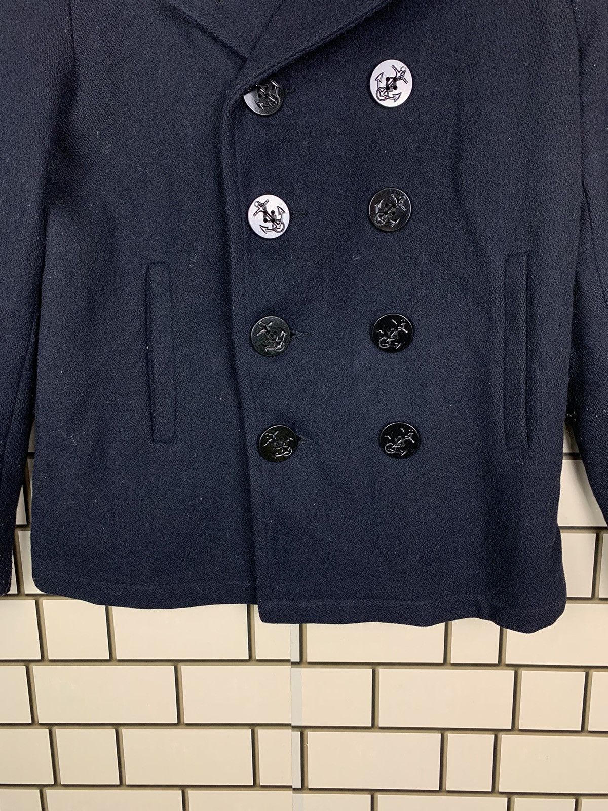 Schott Vintage Schott x Earth Double Breasted Jacket Size US M / EU 48-50 / 2 - 3 Thumbnail