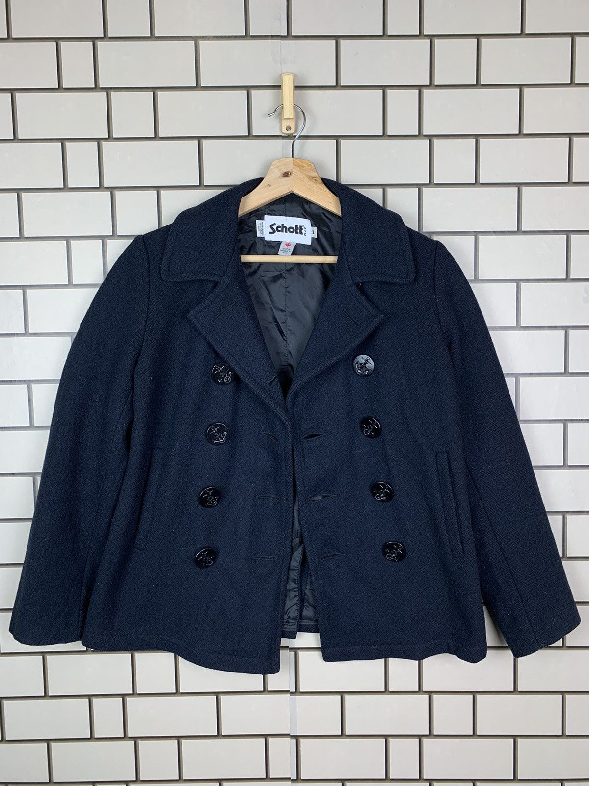 Schott Vintage Schott x Earth Double Breasted Jacket Size US M / EU 48-50 / 2 - 11 Thumbnail