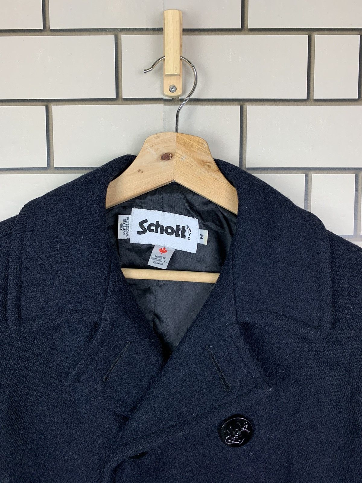 Schott Vintage Schott x Earth Double Breasted Jacket Size US M / EU 48-50 / 2 - 13 Thumbnail